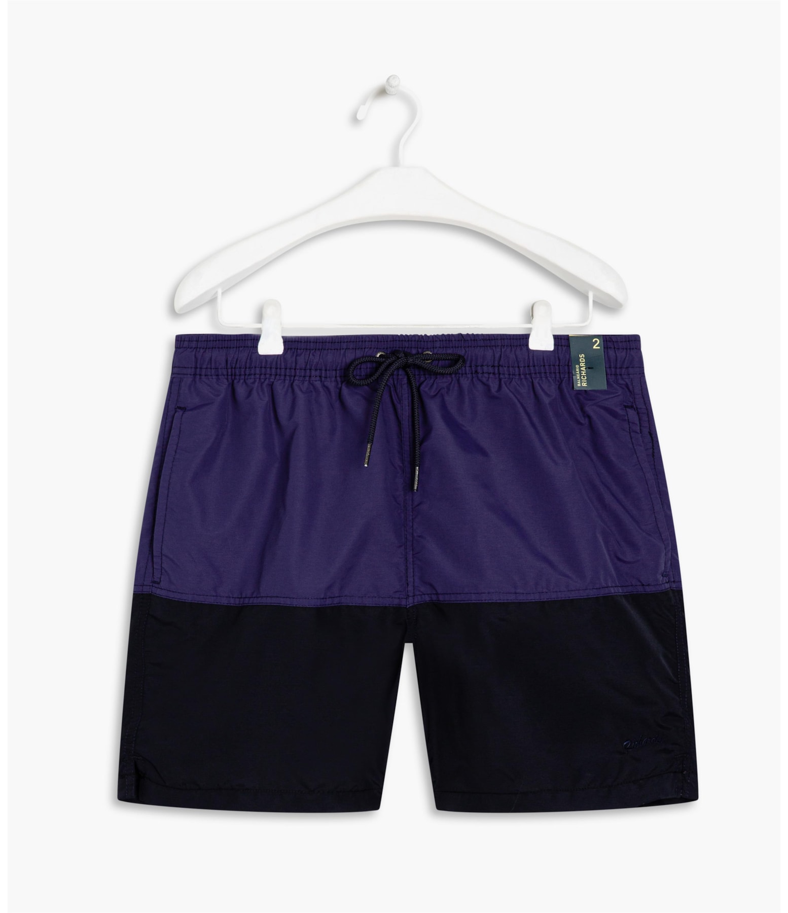 Beach Short Recorte Azul Jeans