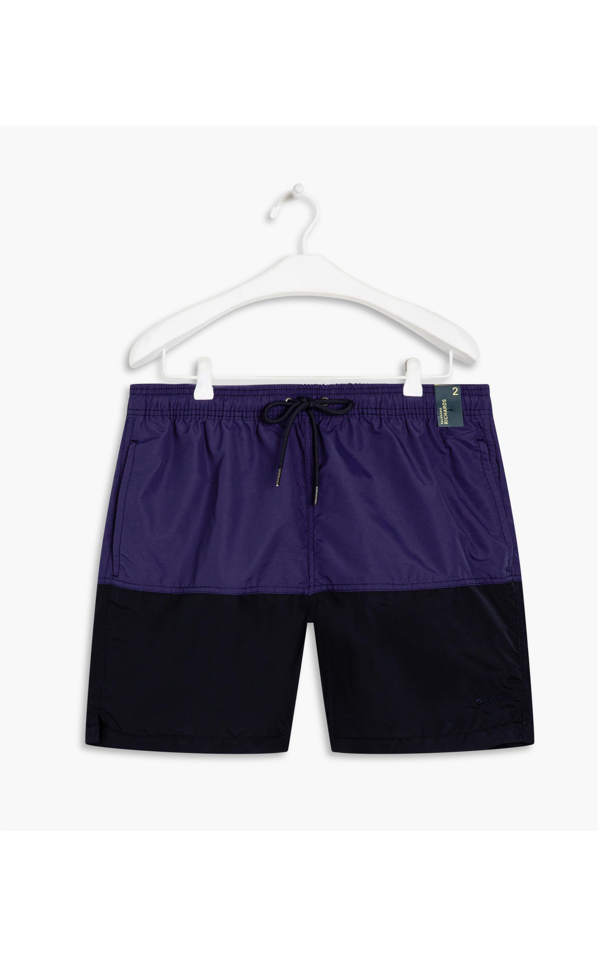 Beach Short Recorte Azul Jeans