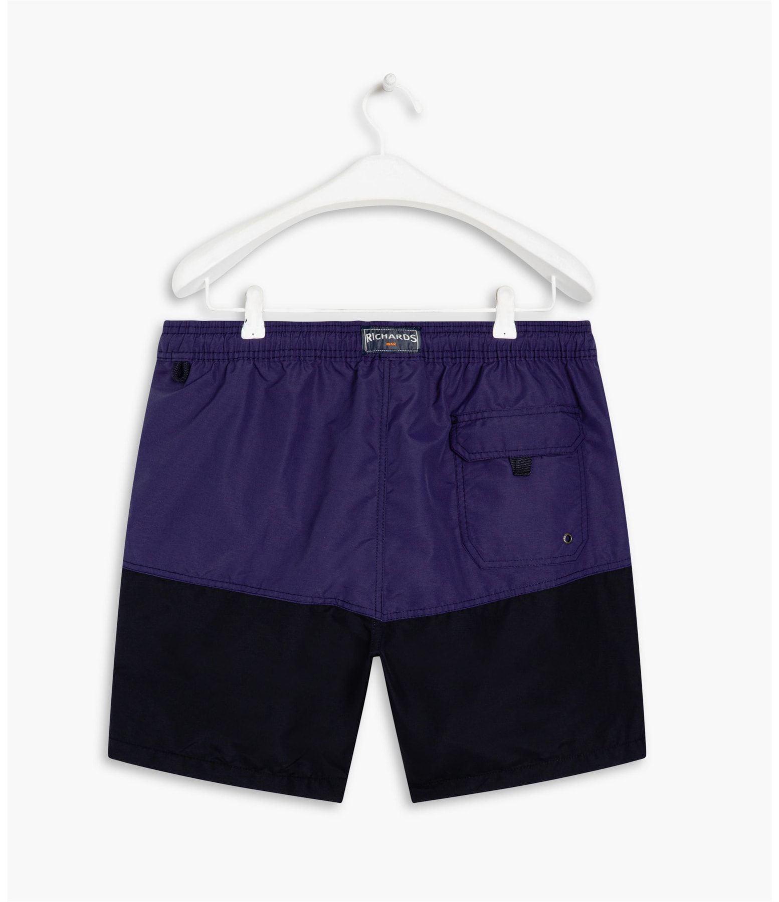 Beach Short Recorte Azul Jeans