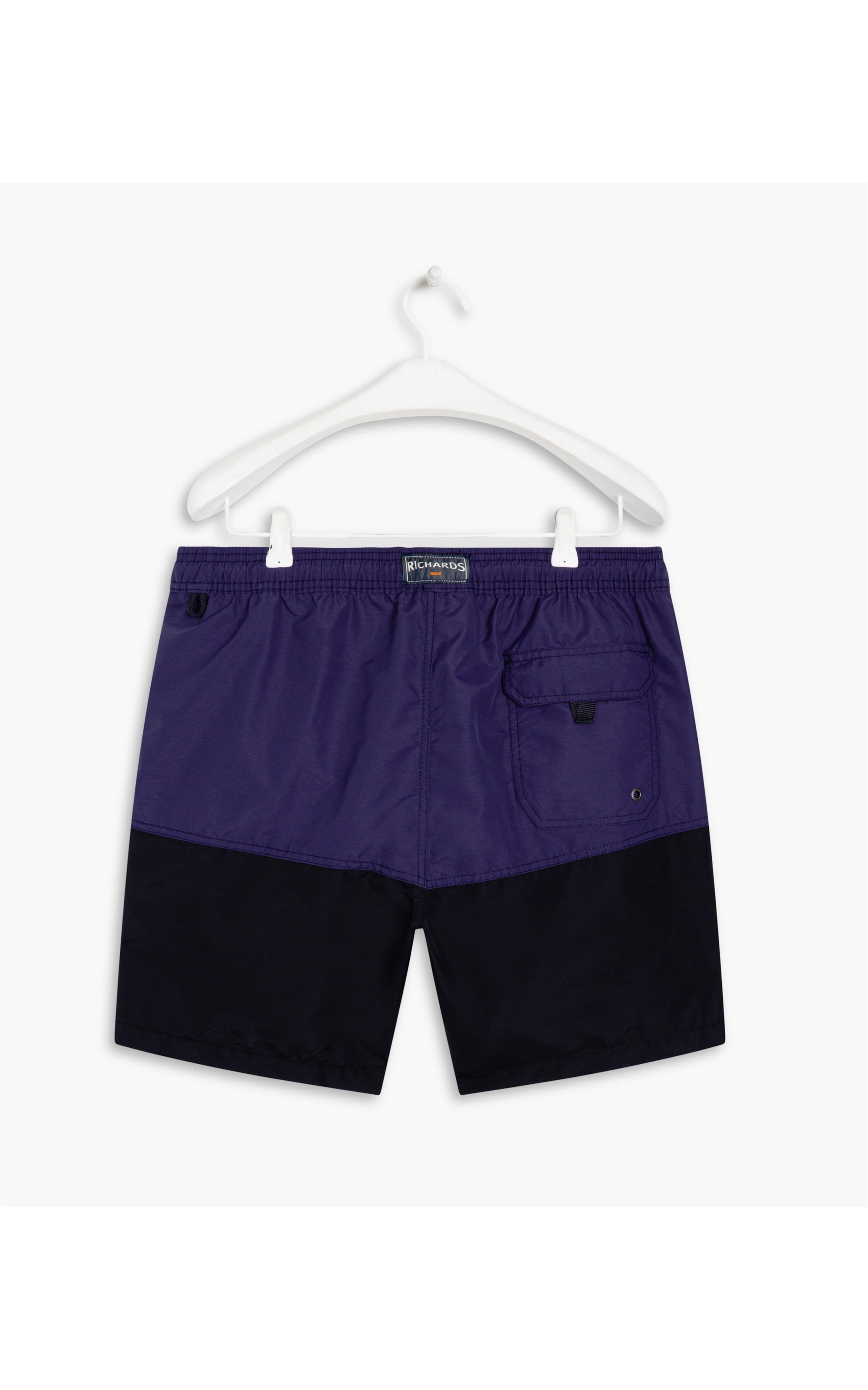 Beach Short Recorte Azul Jeans