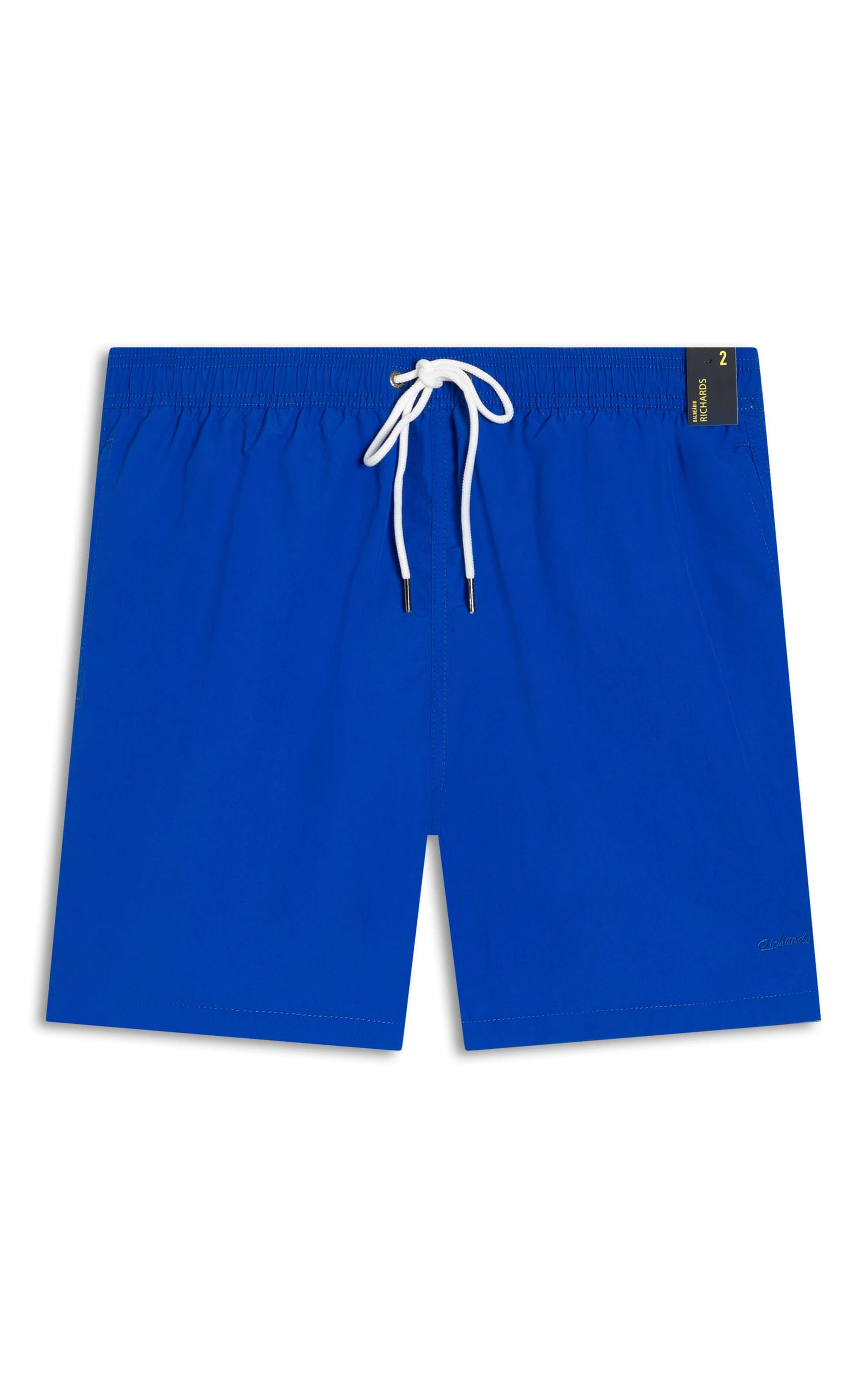 Beach Short Regular Crumpled Azul Bic