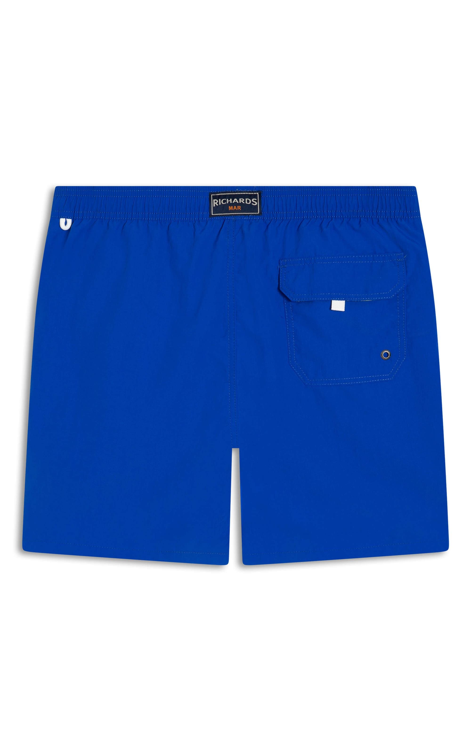 Beach Short Regular Crumpled Azul Bic