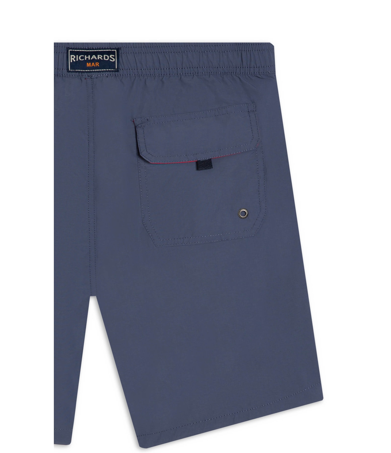 Beach Short Regular Crumpled Azul Jeans