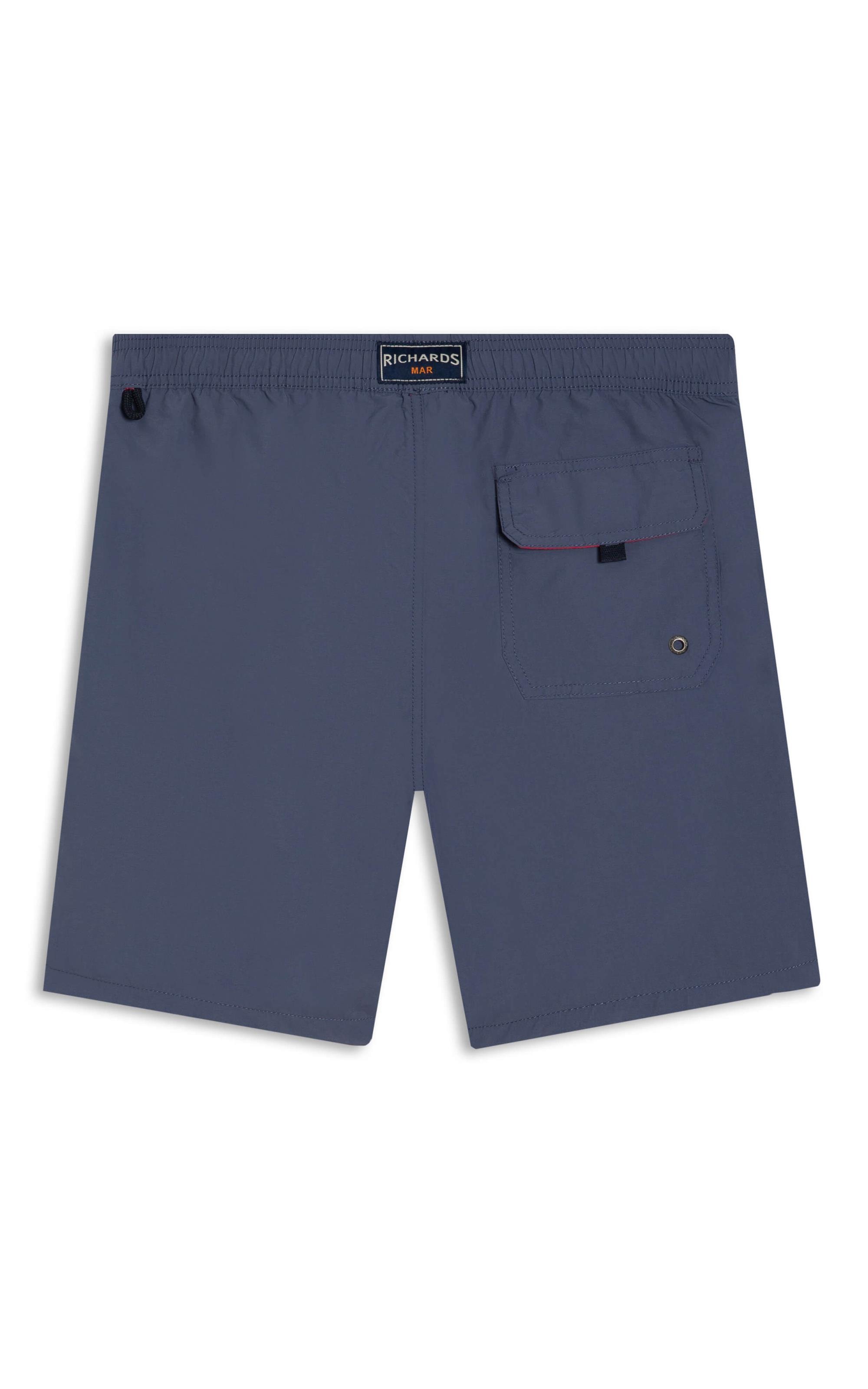 Beach Short Regular Crumpled Azul Jeans