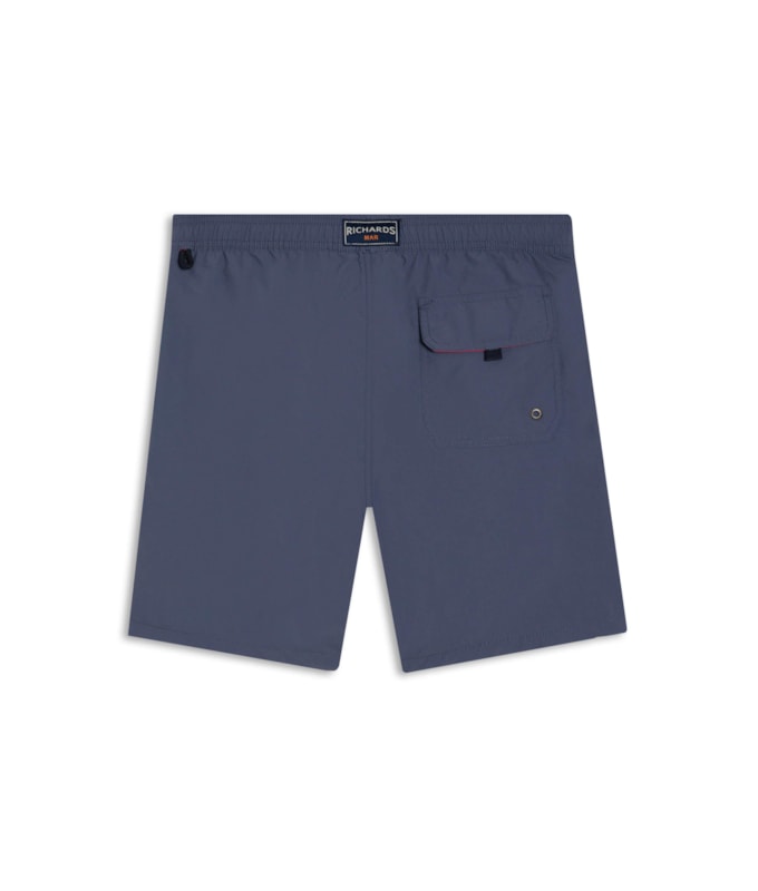 Beach Short Regular Crumpled Azul Jeans