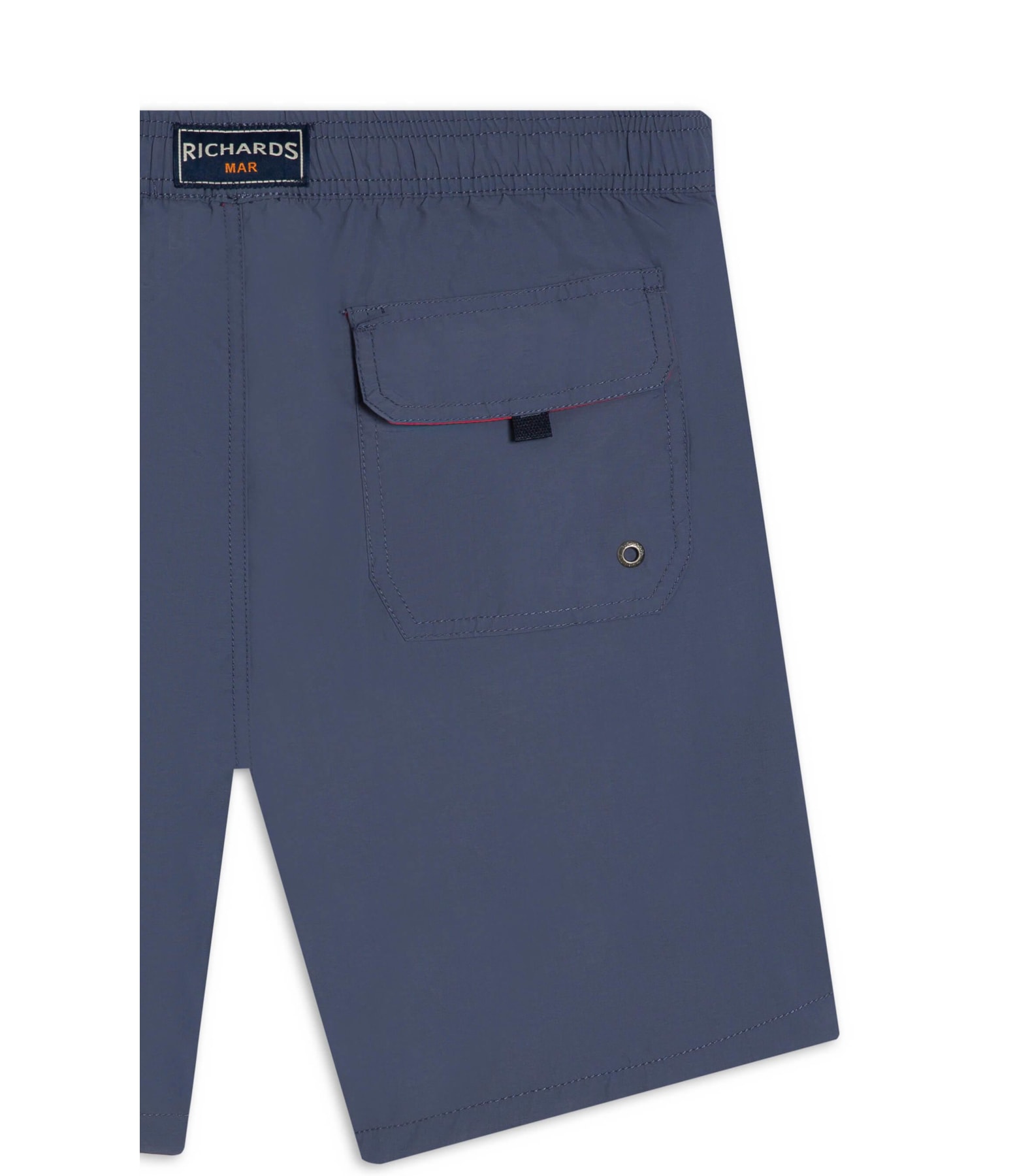 Beach Short Regular Crumpled Azul Jeans