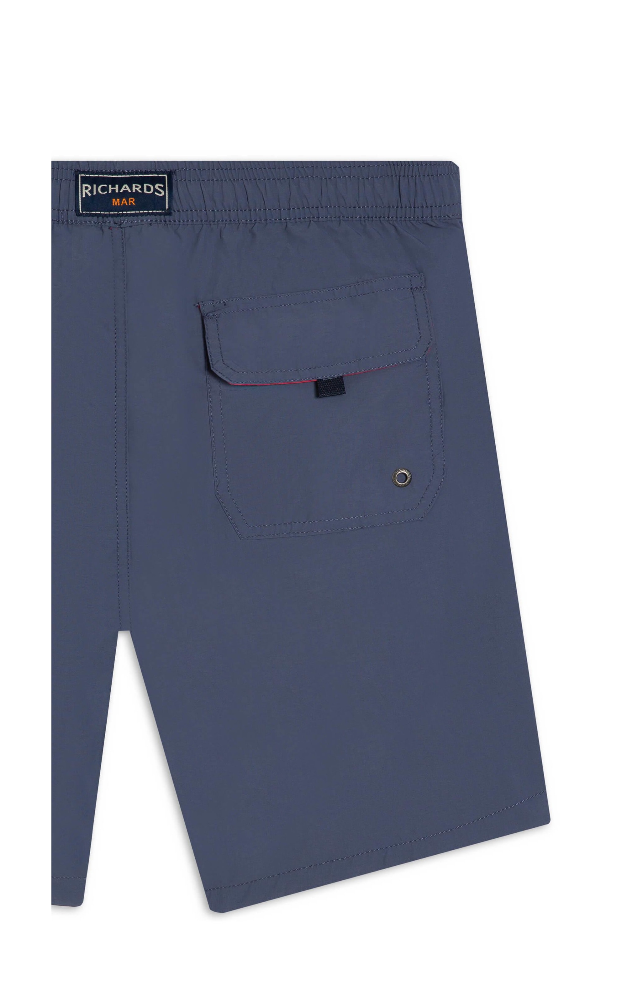 Beach Short Regular Crumpled Azul Jeans