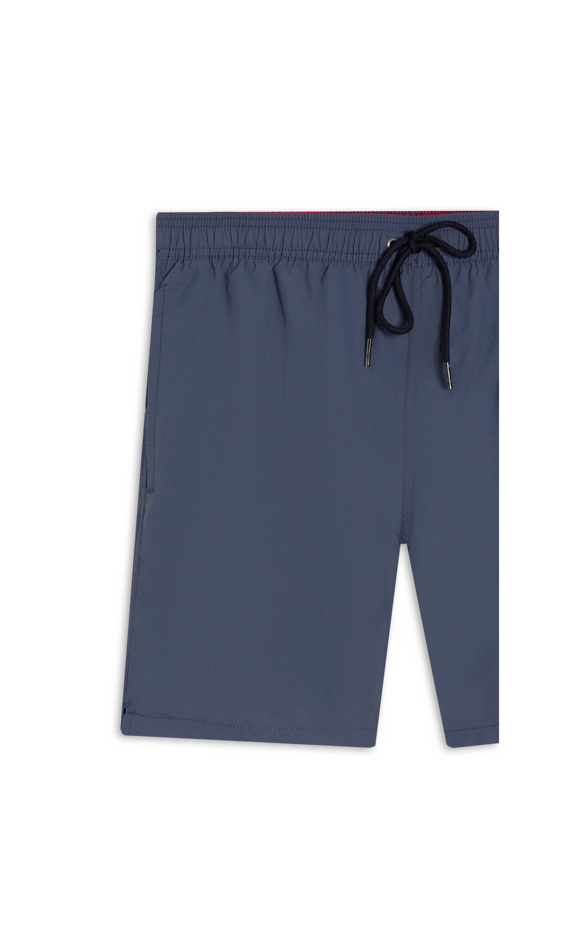 Beach Short Regular Crumpled Azul Jeans