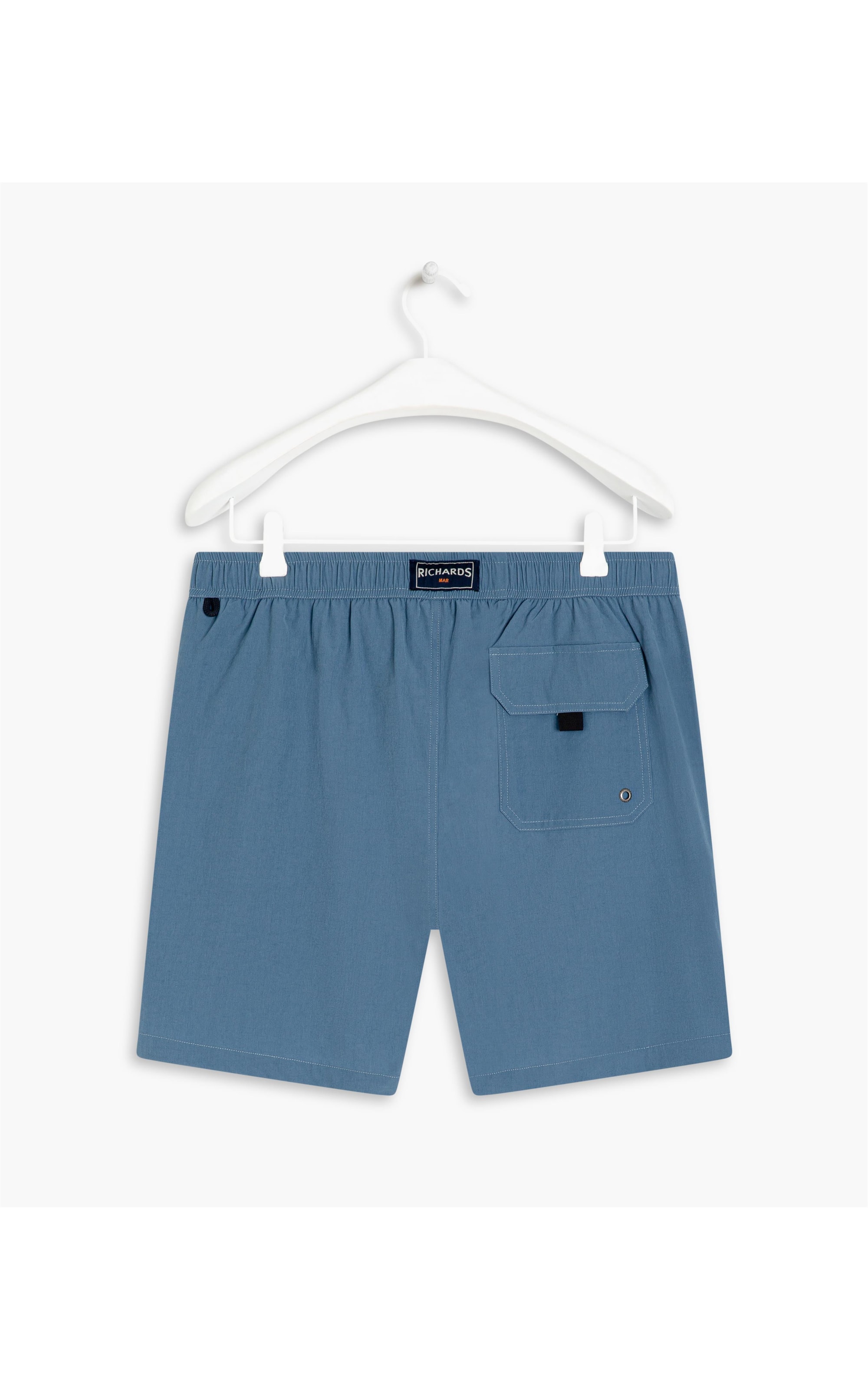 Beach Short Regular Stretch Azul Pervante