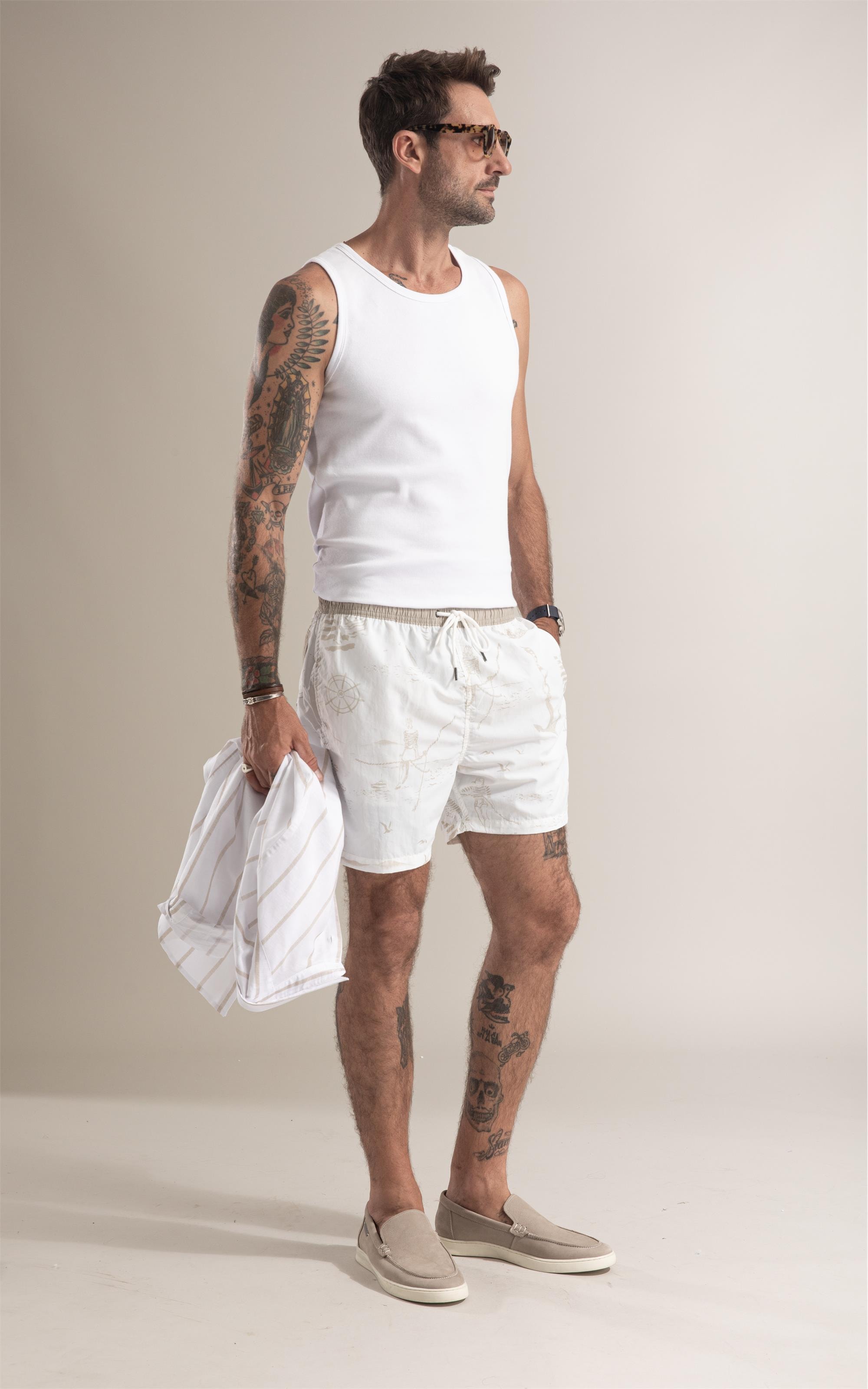 Beach Short Sailor Caqui