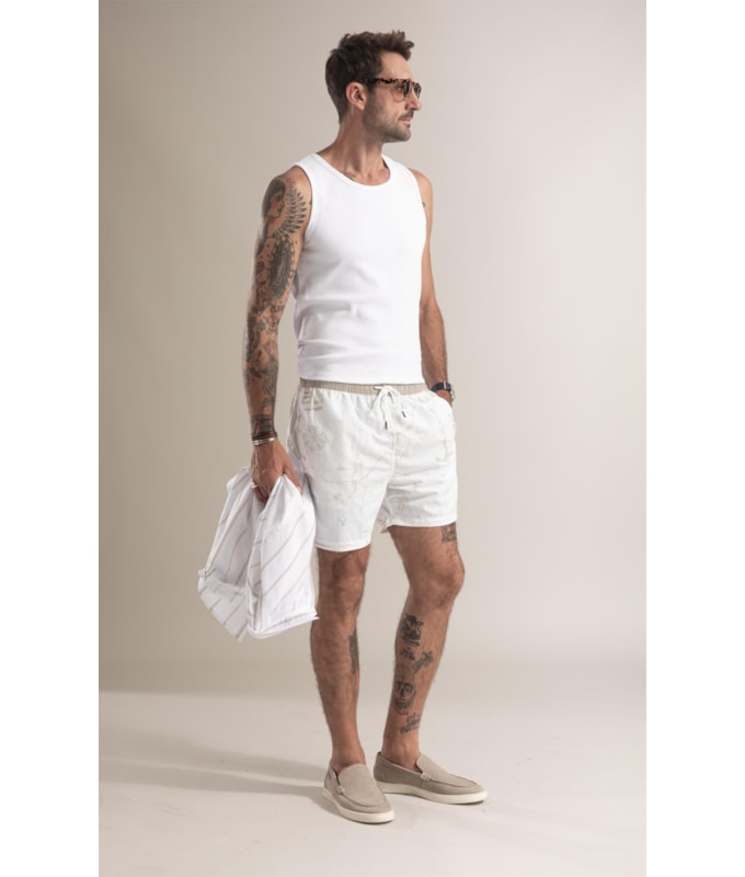 Beach Short Sailor Caqui