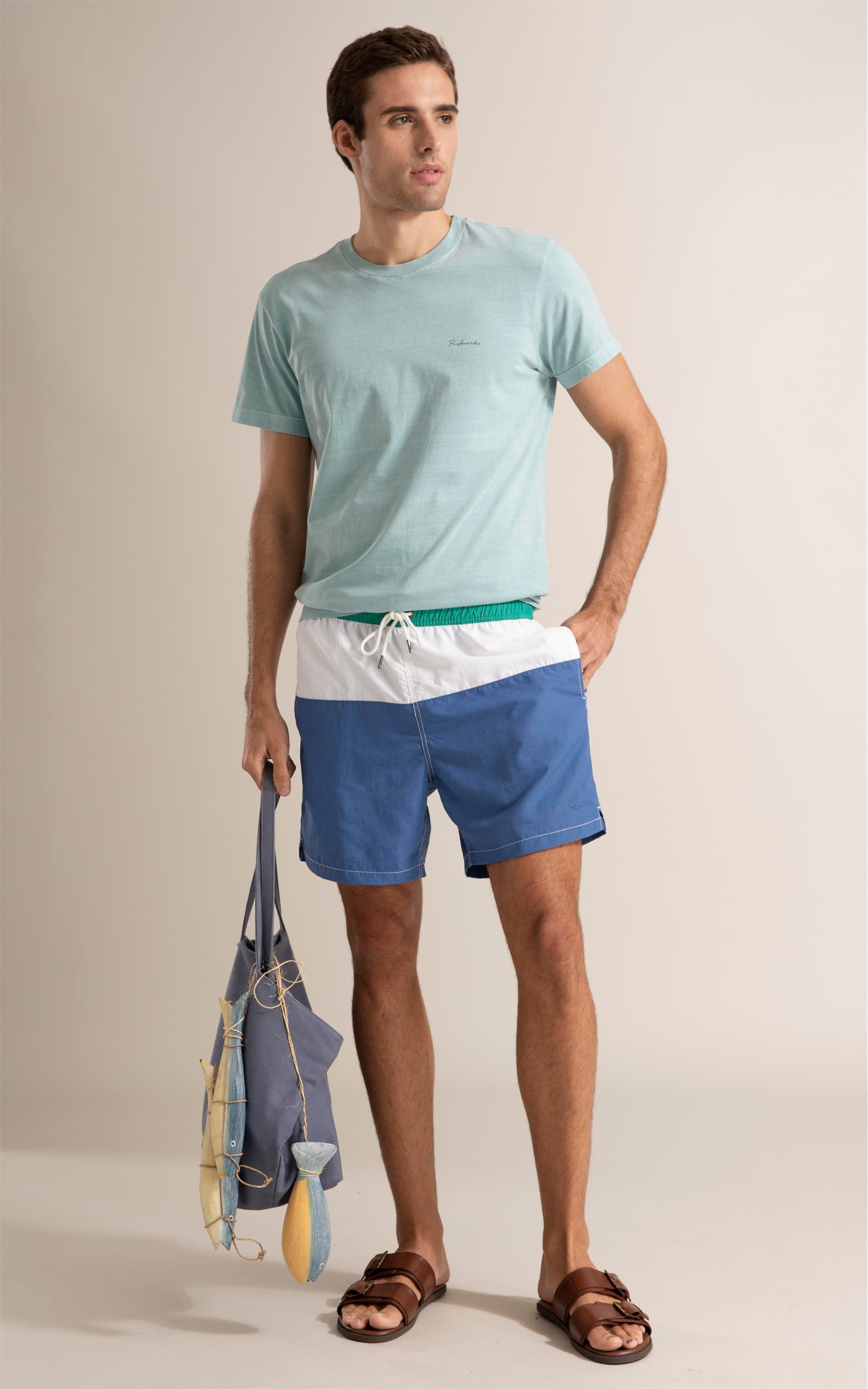 Beach Short Sailor Cut Esmeralda