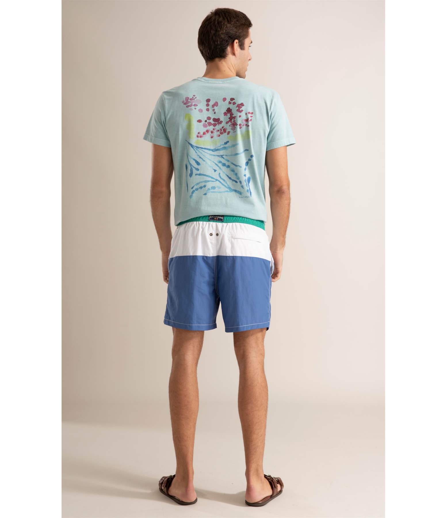 Beach Short Sailor Cut Esmeralda