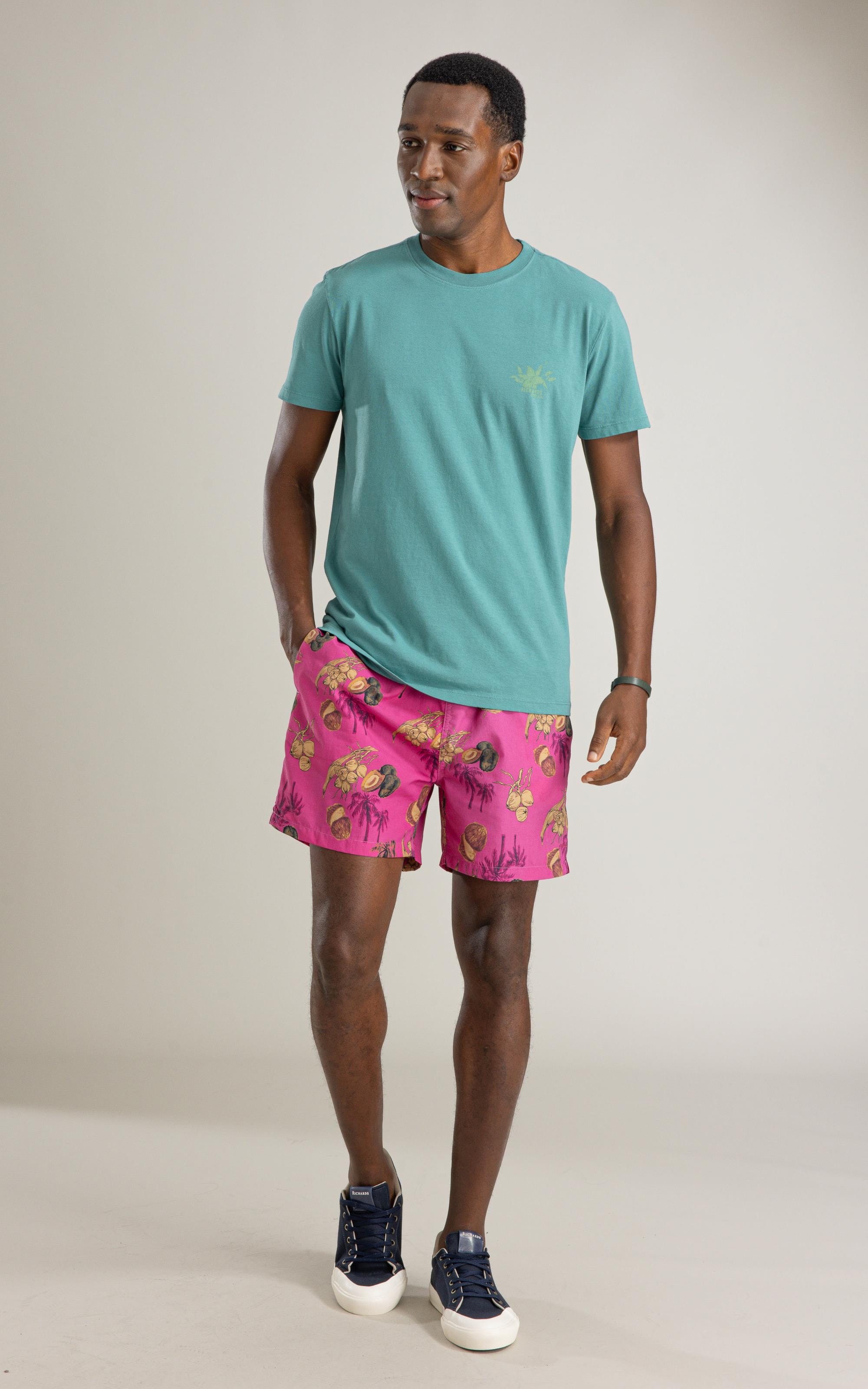 Beach Short Salve Regular Fucsia