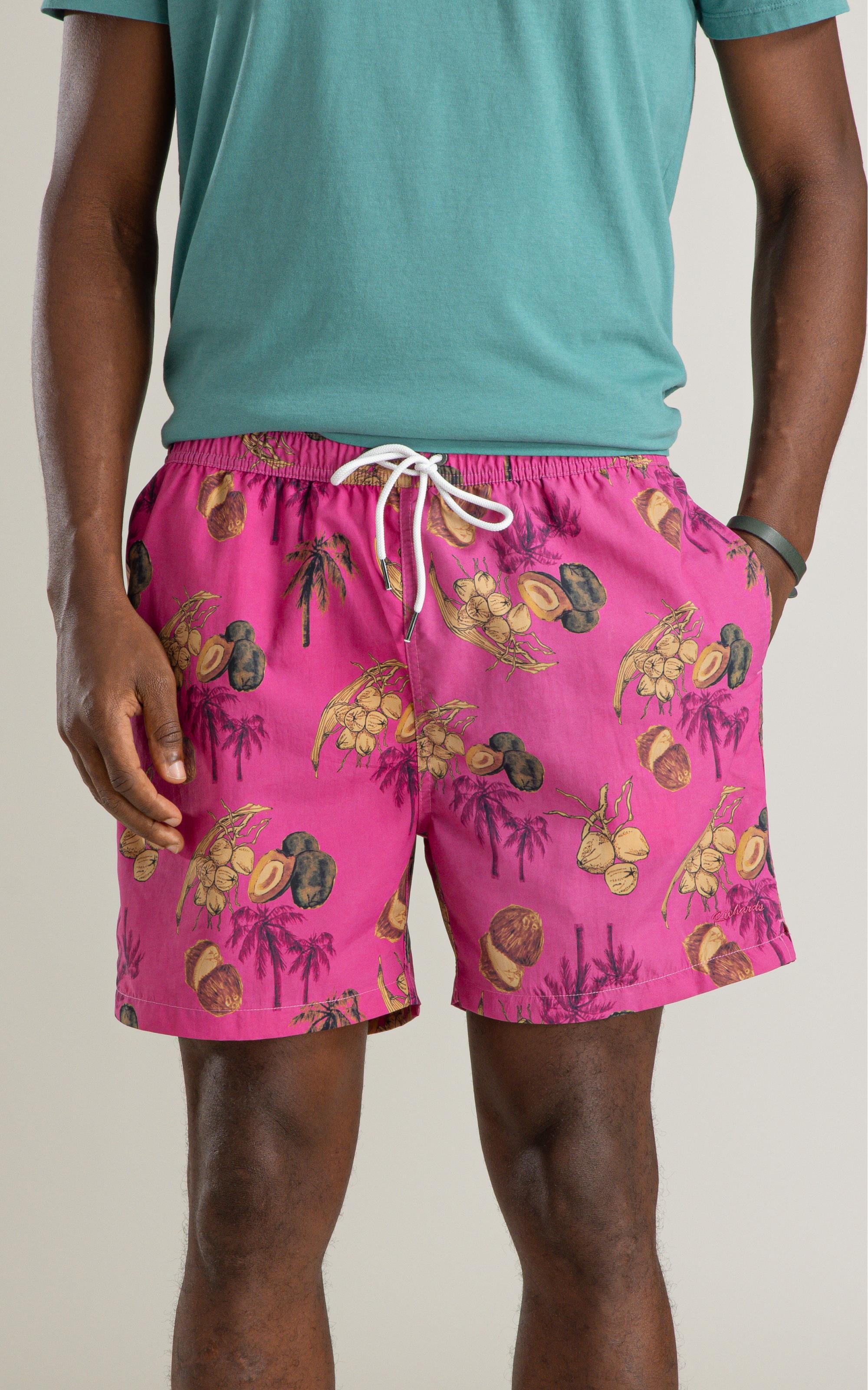 Beach Short Salve Regular Fucsia