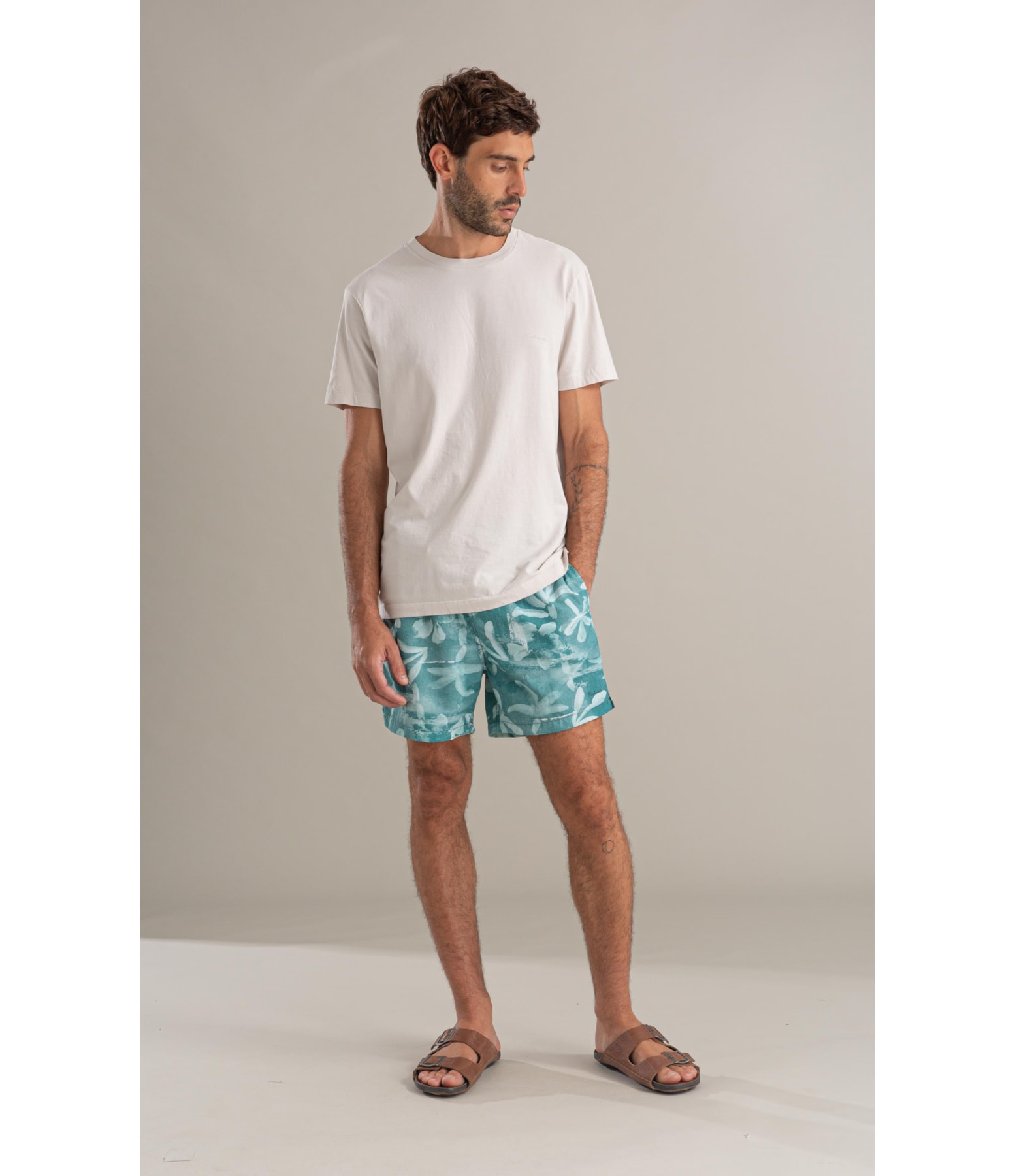 Beach Short Shapes Regular Verde