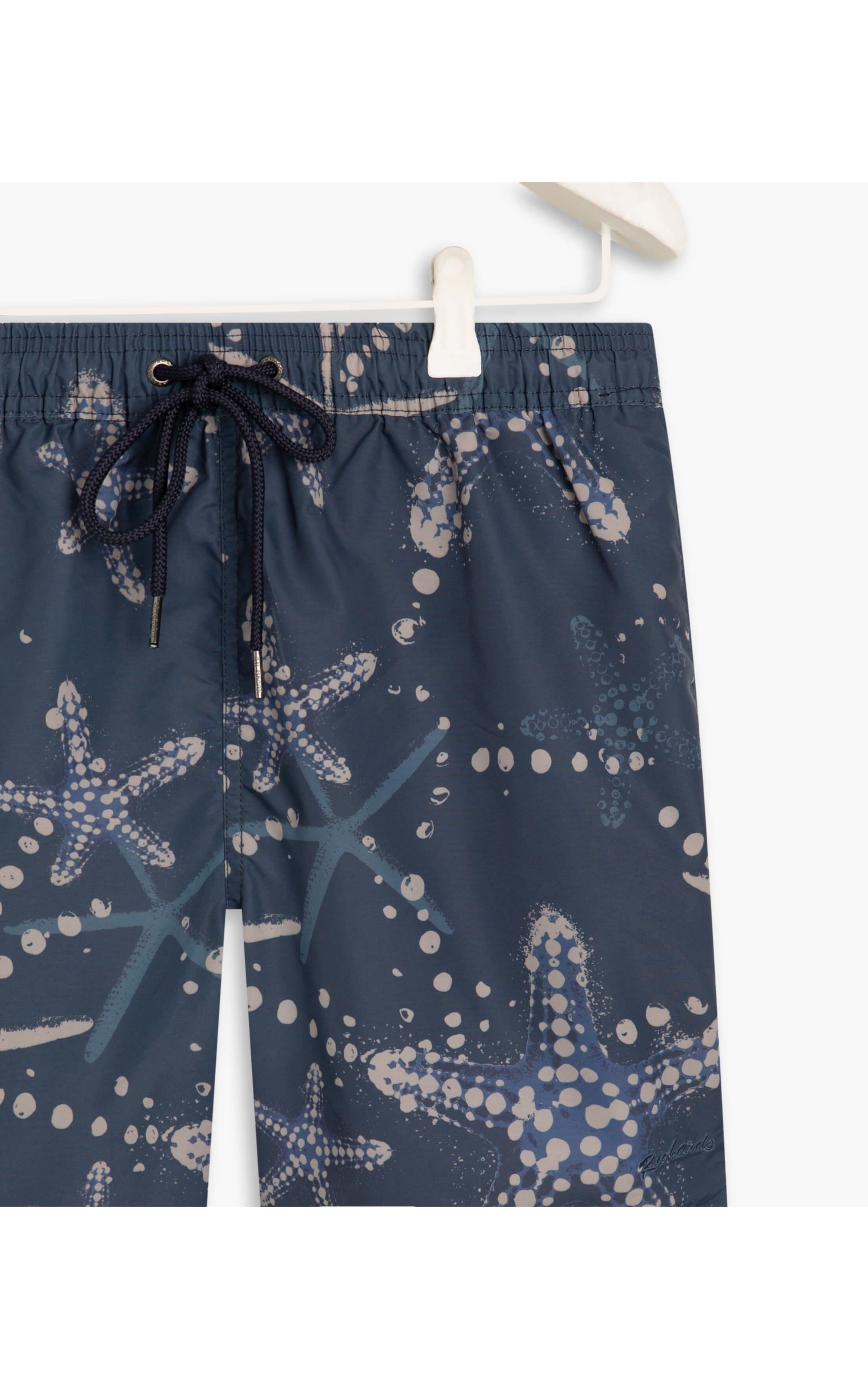 Beach Short Starfish Azul Bic