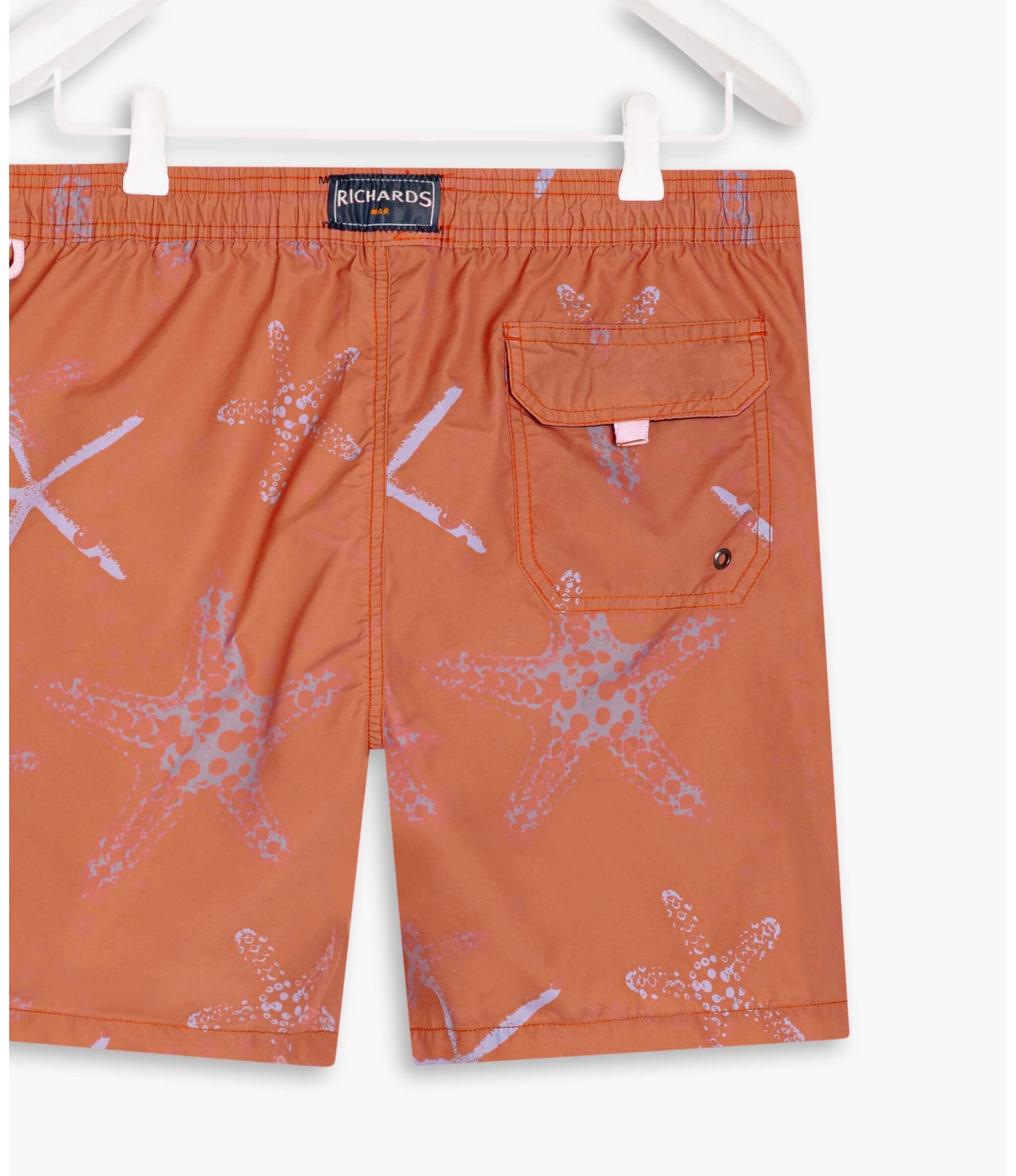  Beach Short Starfish Vermelho