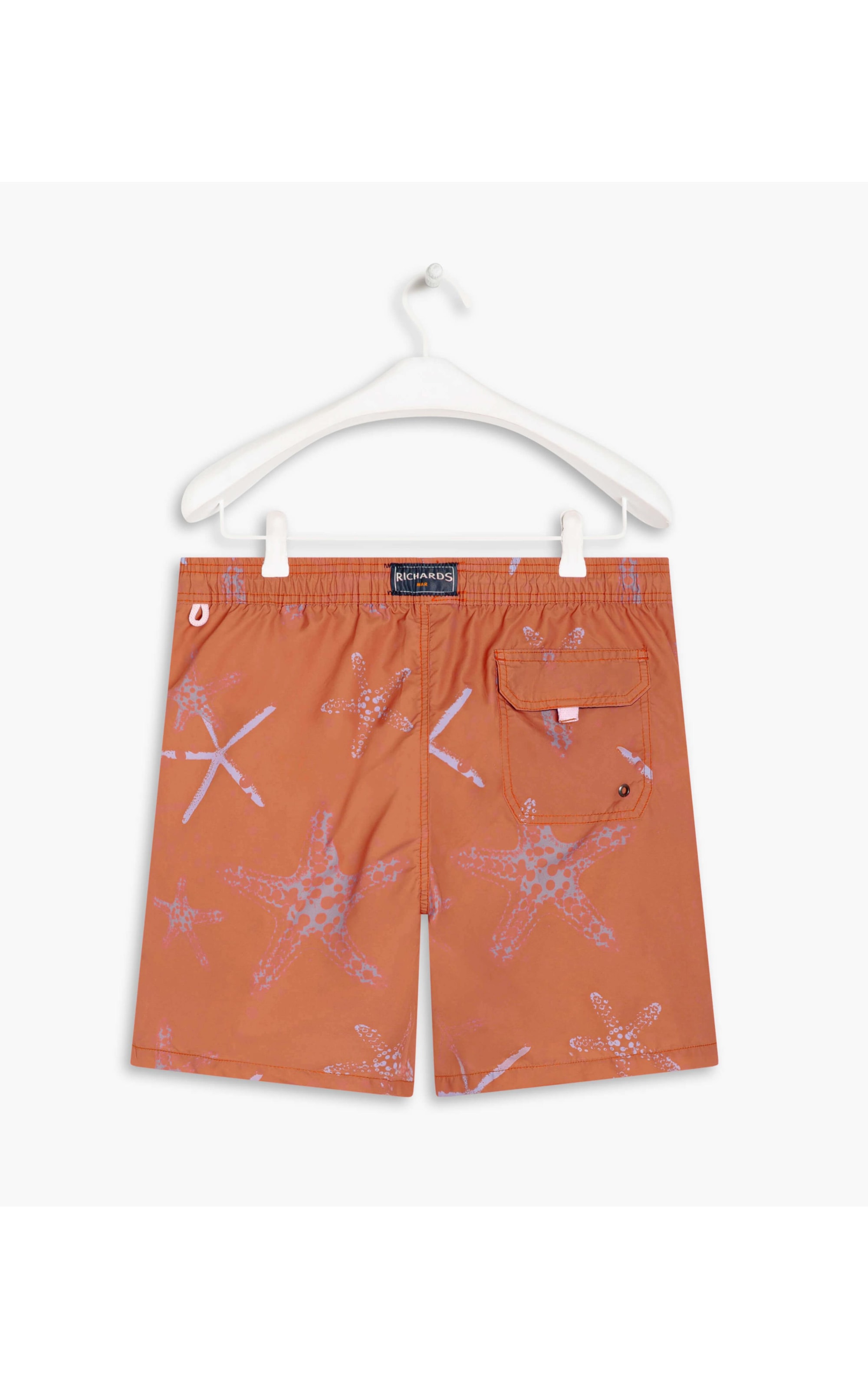  Beach Short Starfish Vermelho