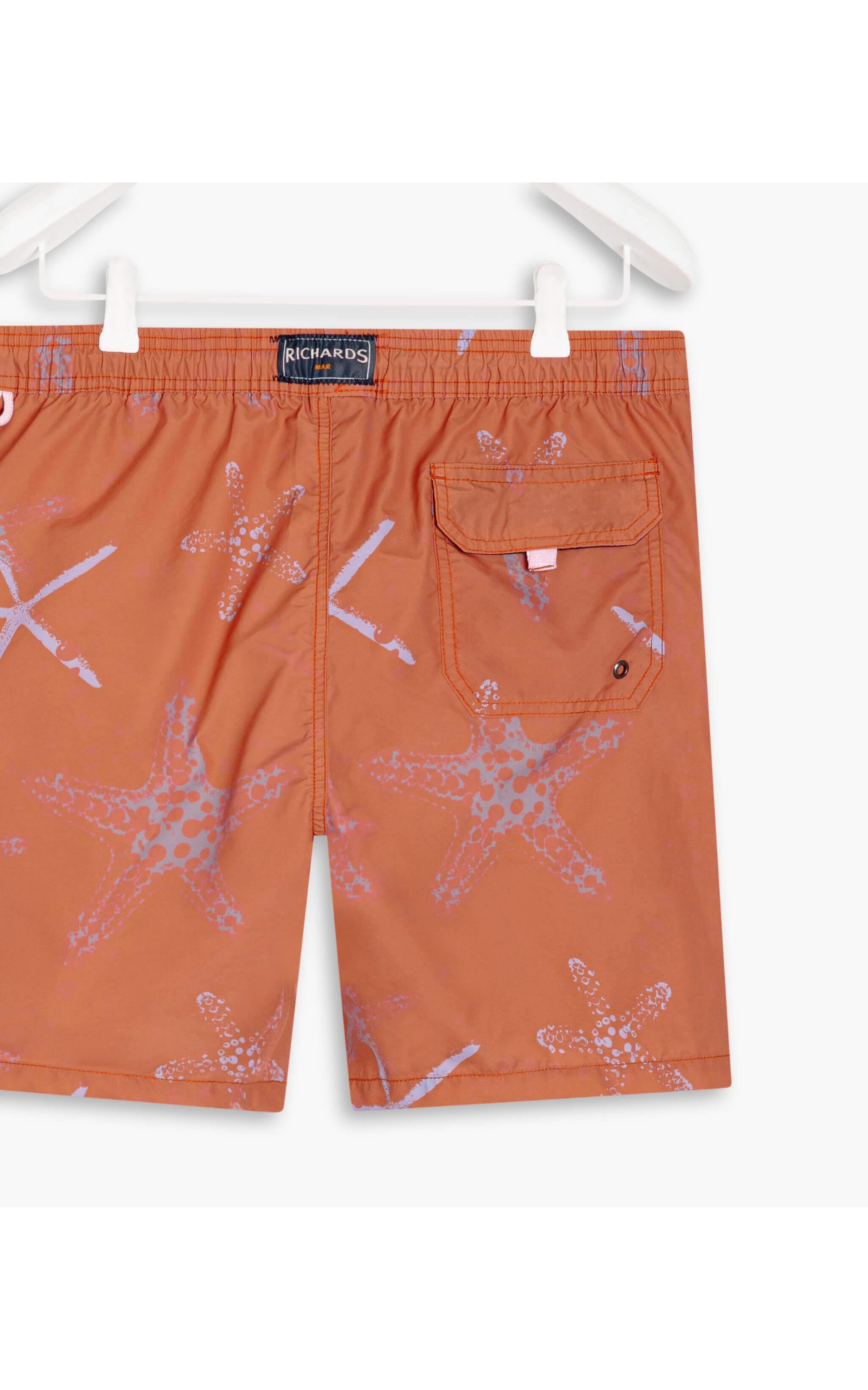  Beach Short Starfish Vermelho