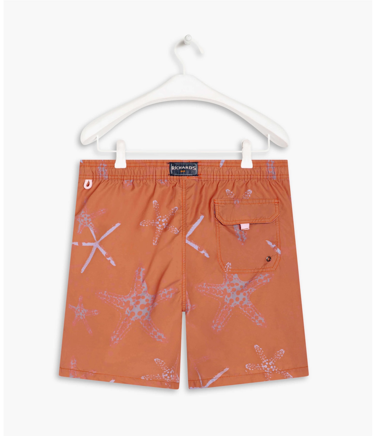  Beach Short Starfish Vermelho