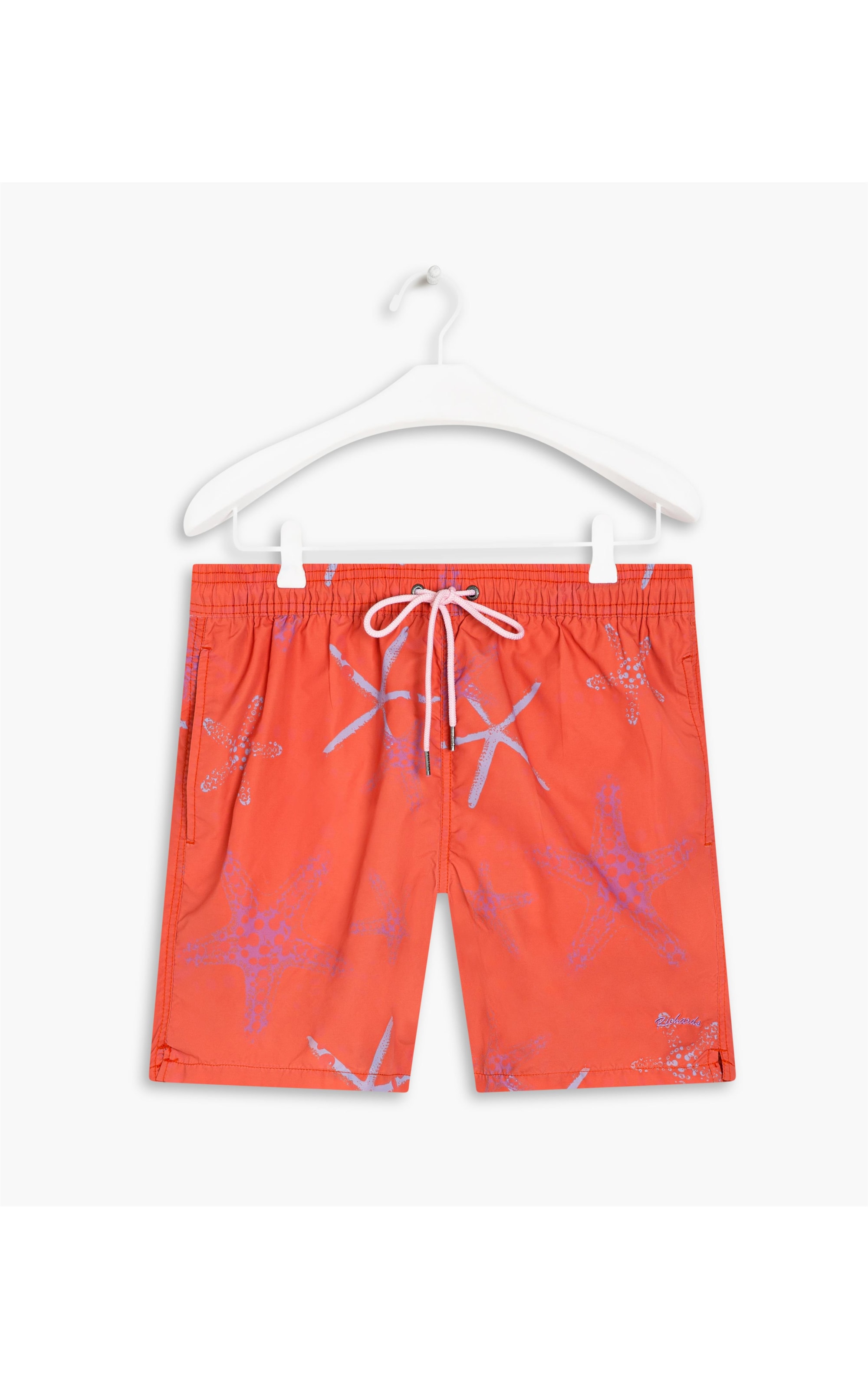 Beach Short Starfish Vermelho