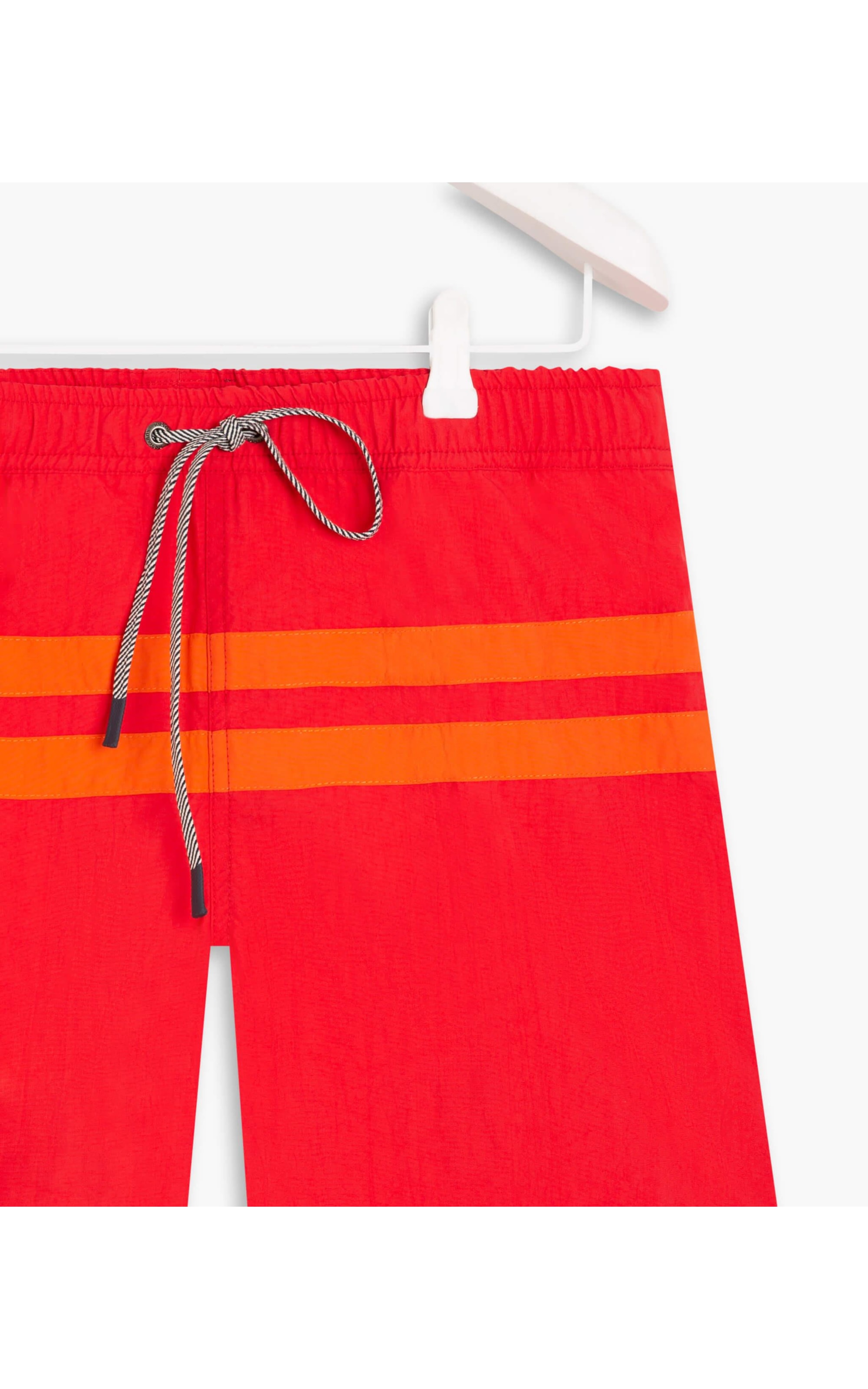Beach Short Stripes Vermelho