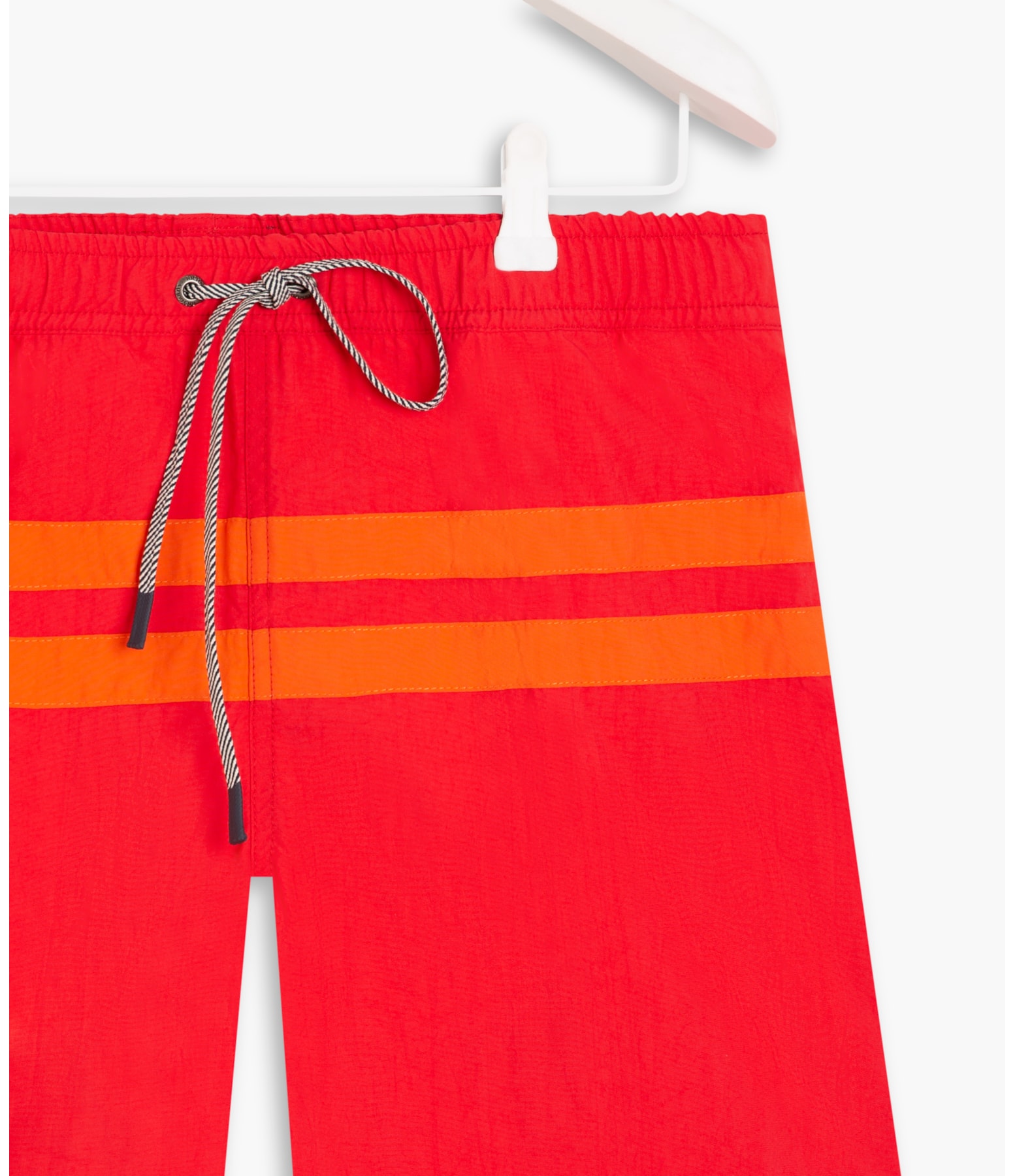 Beach Short Stripes Vermelho