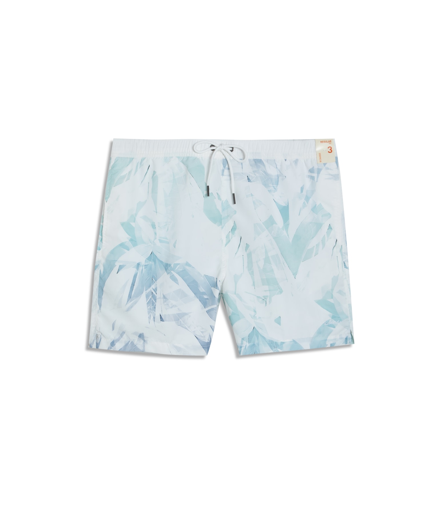 Beach Short Sunset Feather Menta