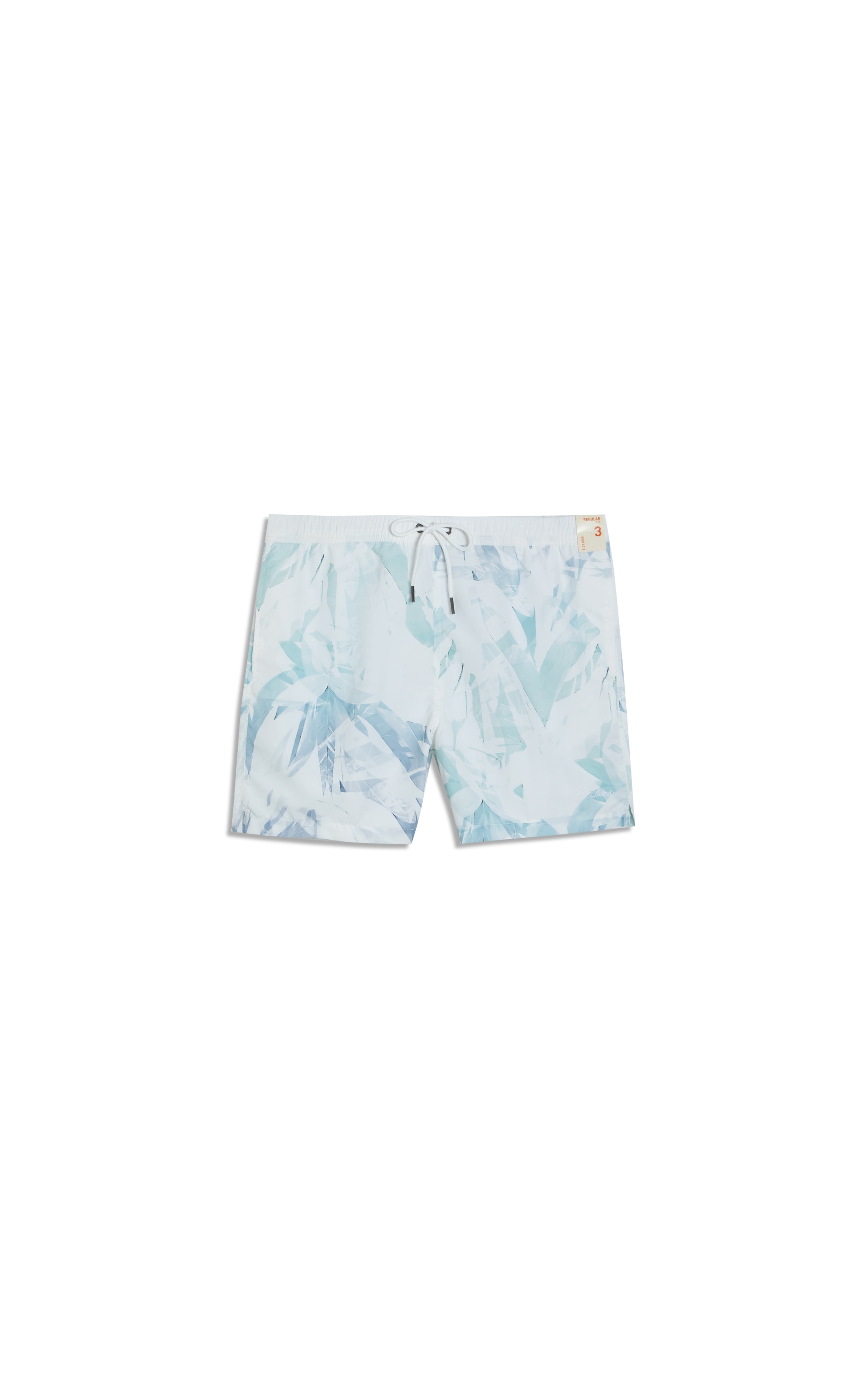 Beach Short Sunset Feather Menta