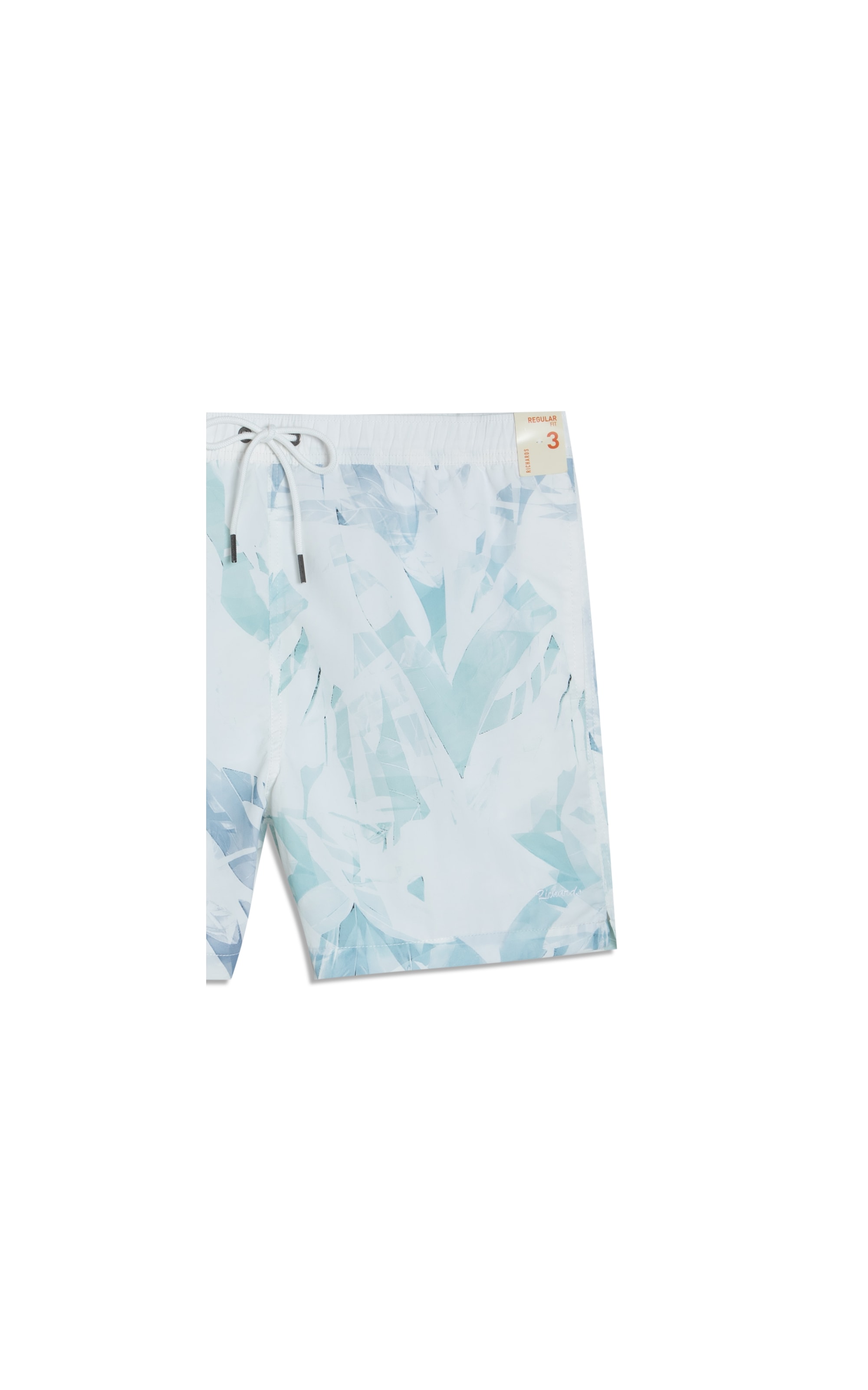 Beach Short Sunset Feather Menta