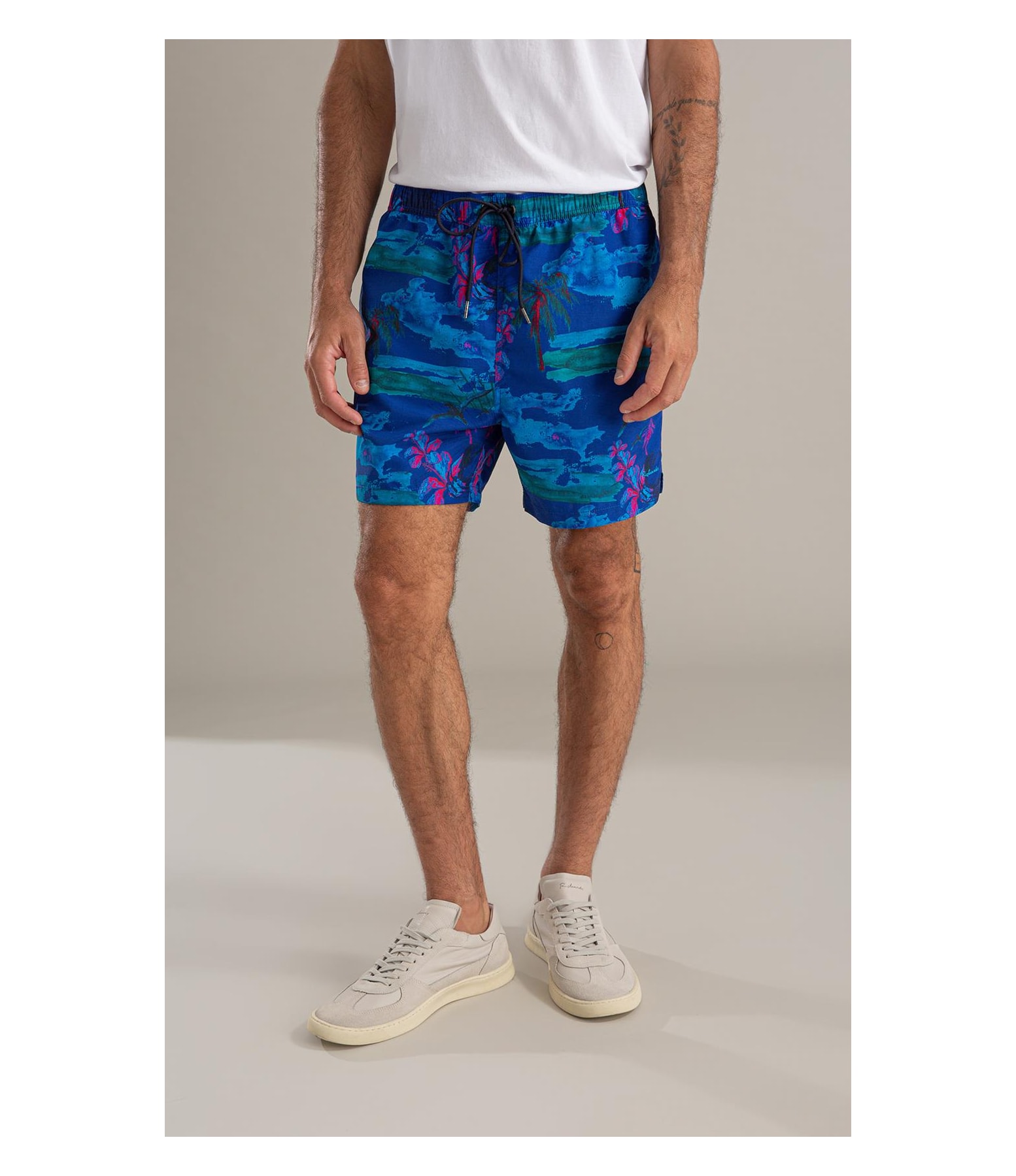Beach Short Sunset Regular Azul Bic