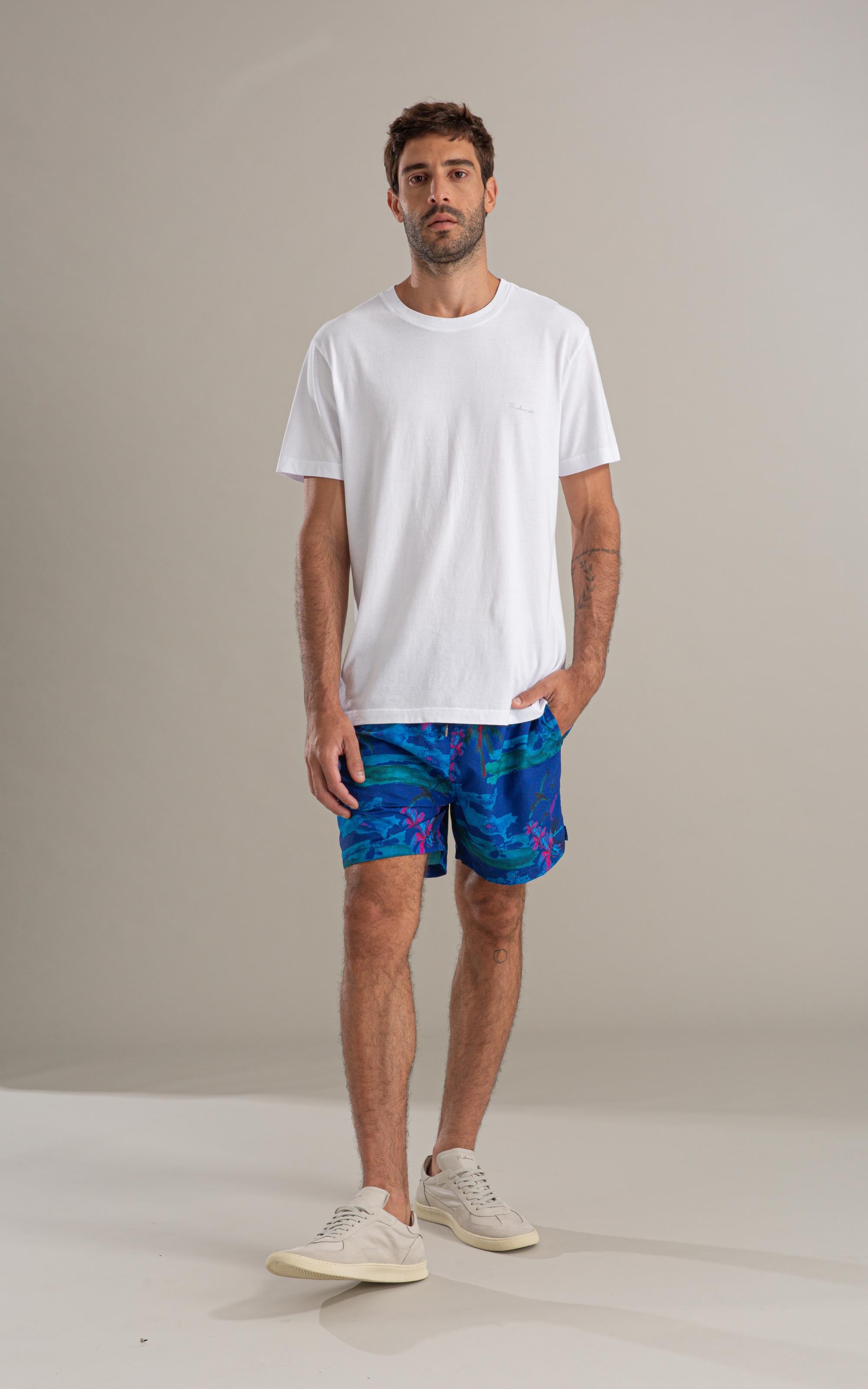 Beach Short Sunset Regular Azul Bic