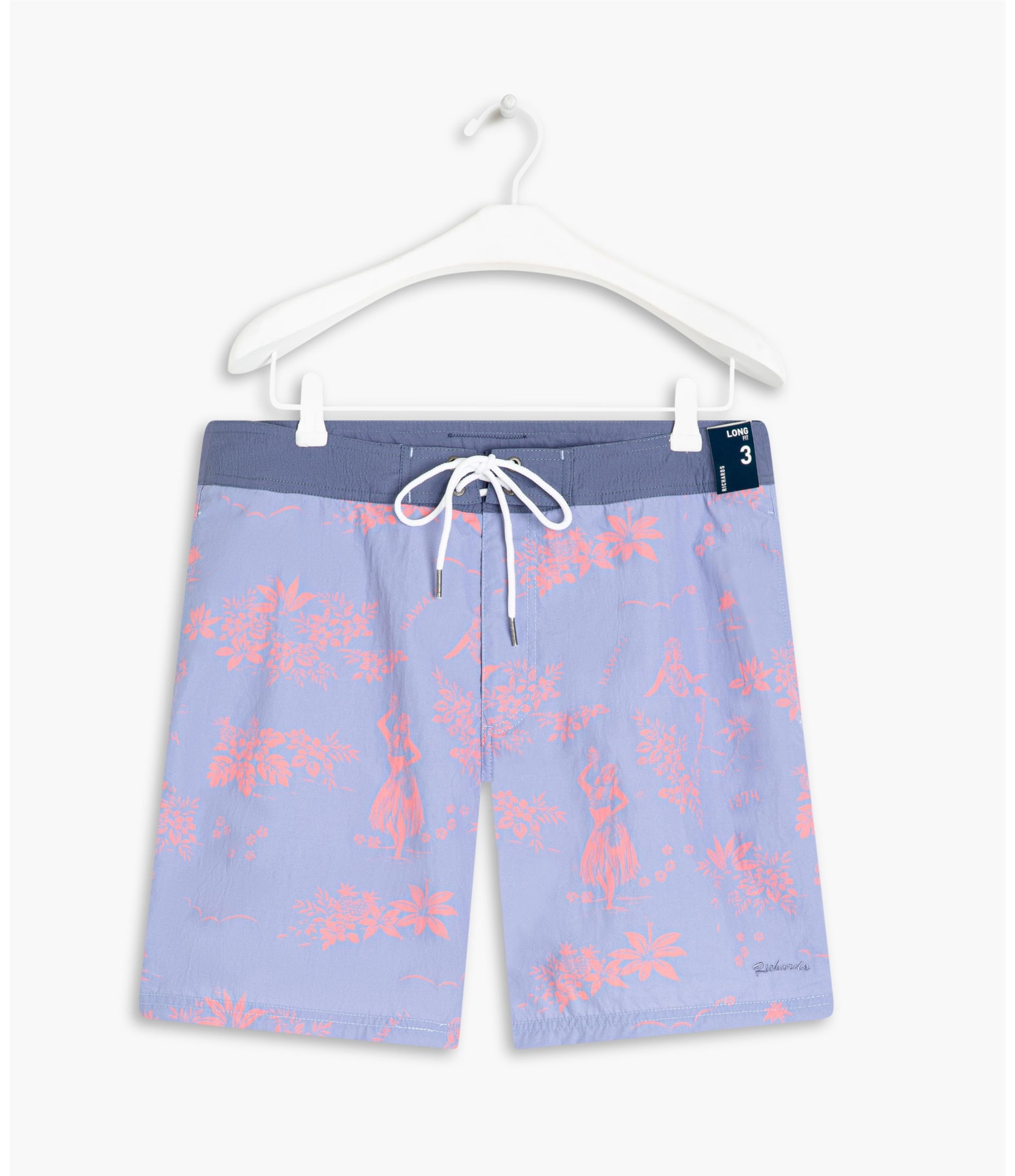 Beach Short Surf Aloha Azul Chofer
