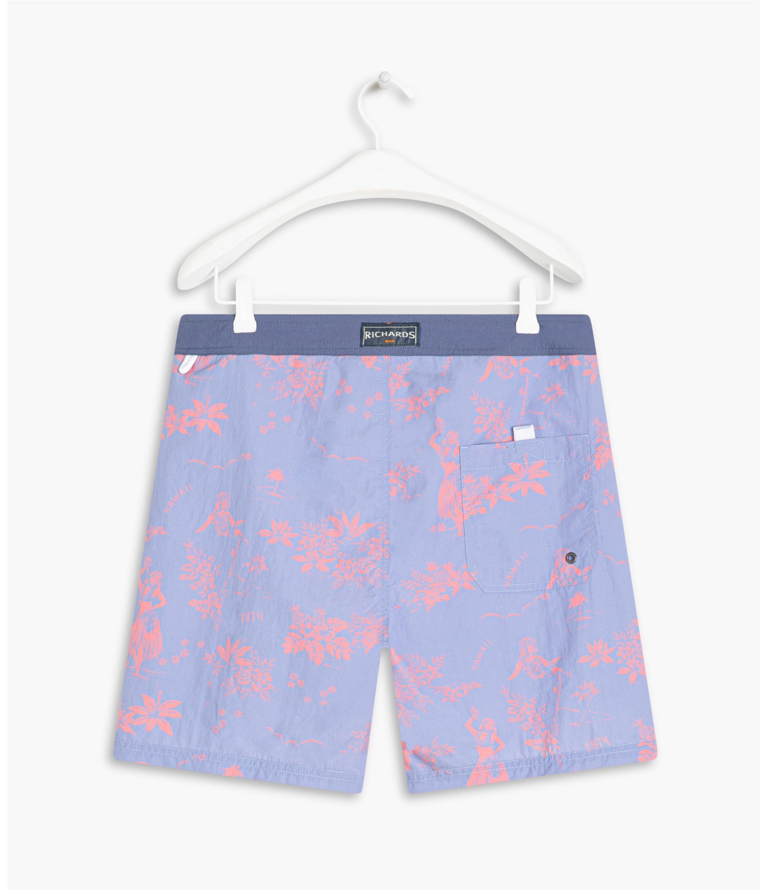 Beach Short Surf Aloha Azul Chofer