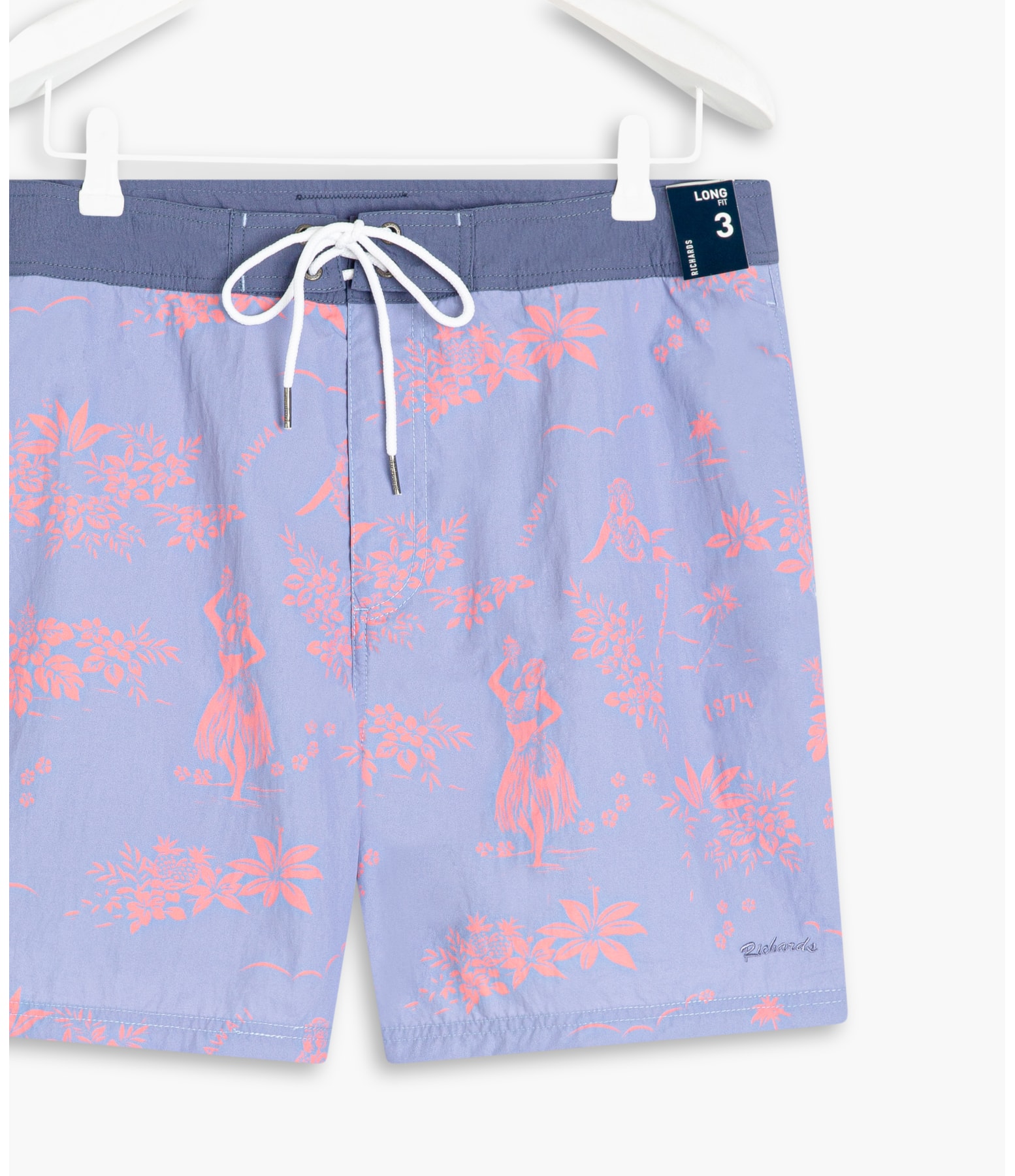Beach Short Surf Aloha Azul Chofer