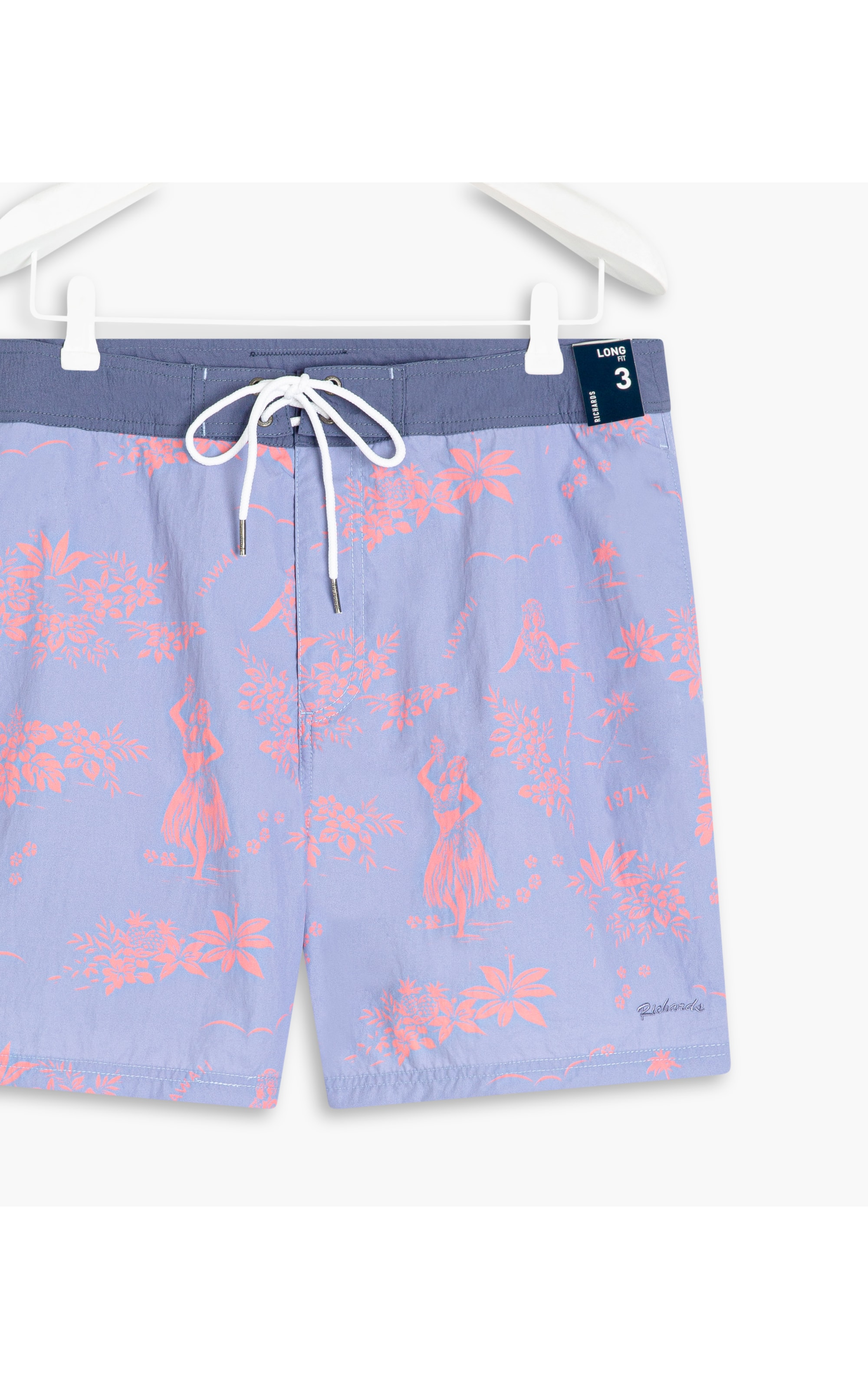 Beach Short Surf Aloha Azul Chofer