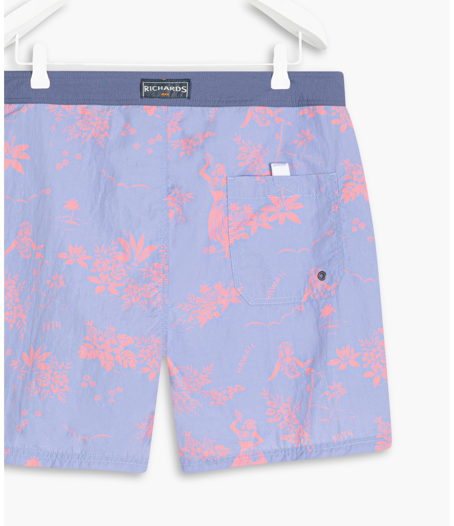 Beach Short Surf Aloha Azul Chofer