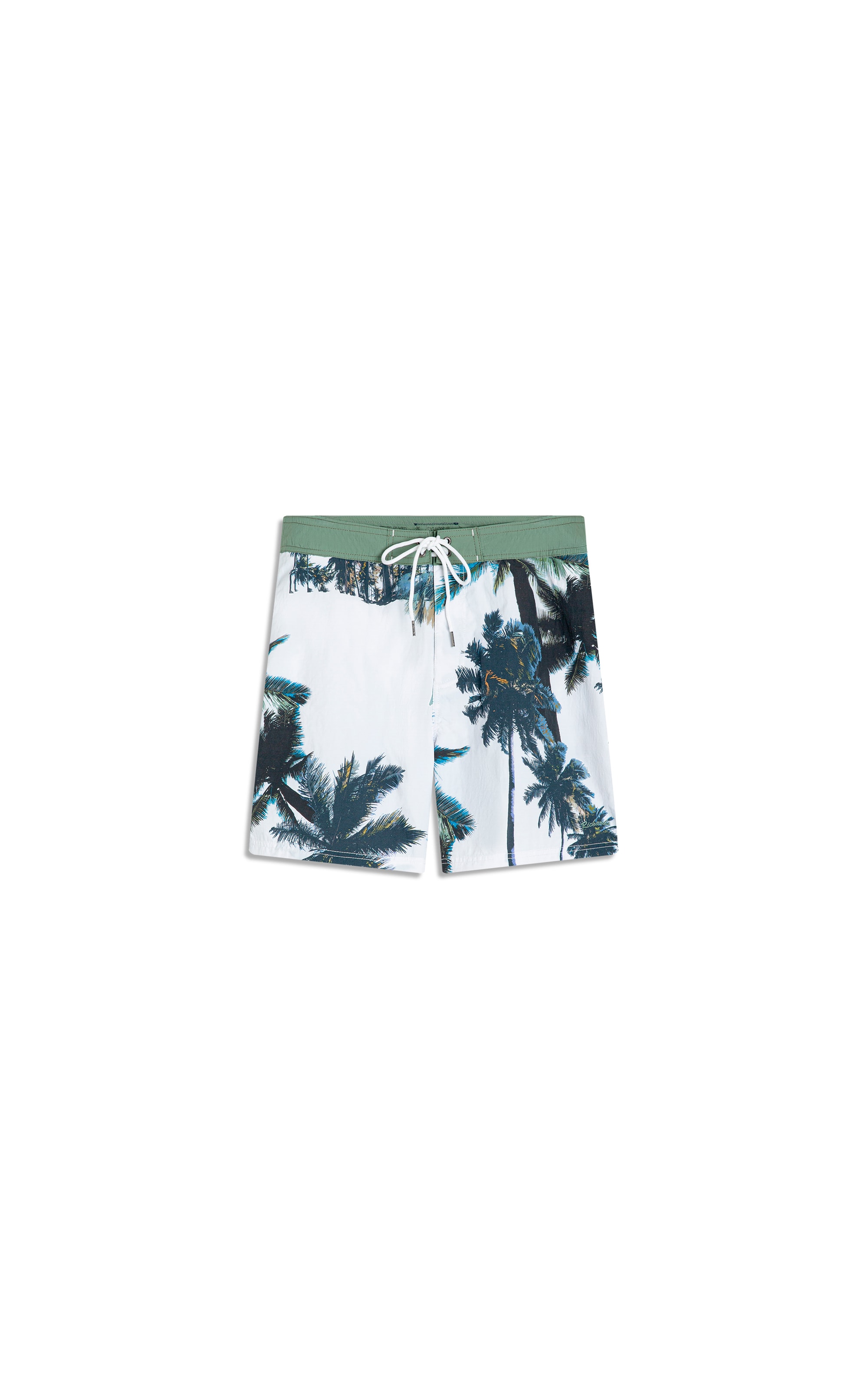 Beach Short Surf Coqueiros Branco