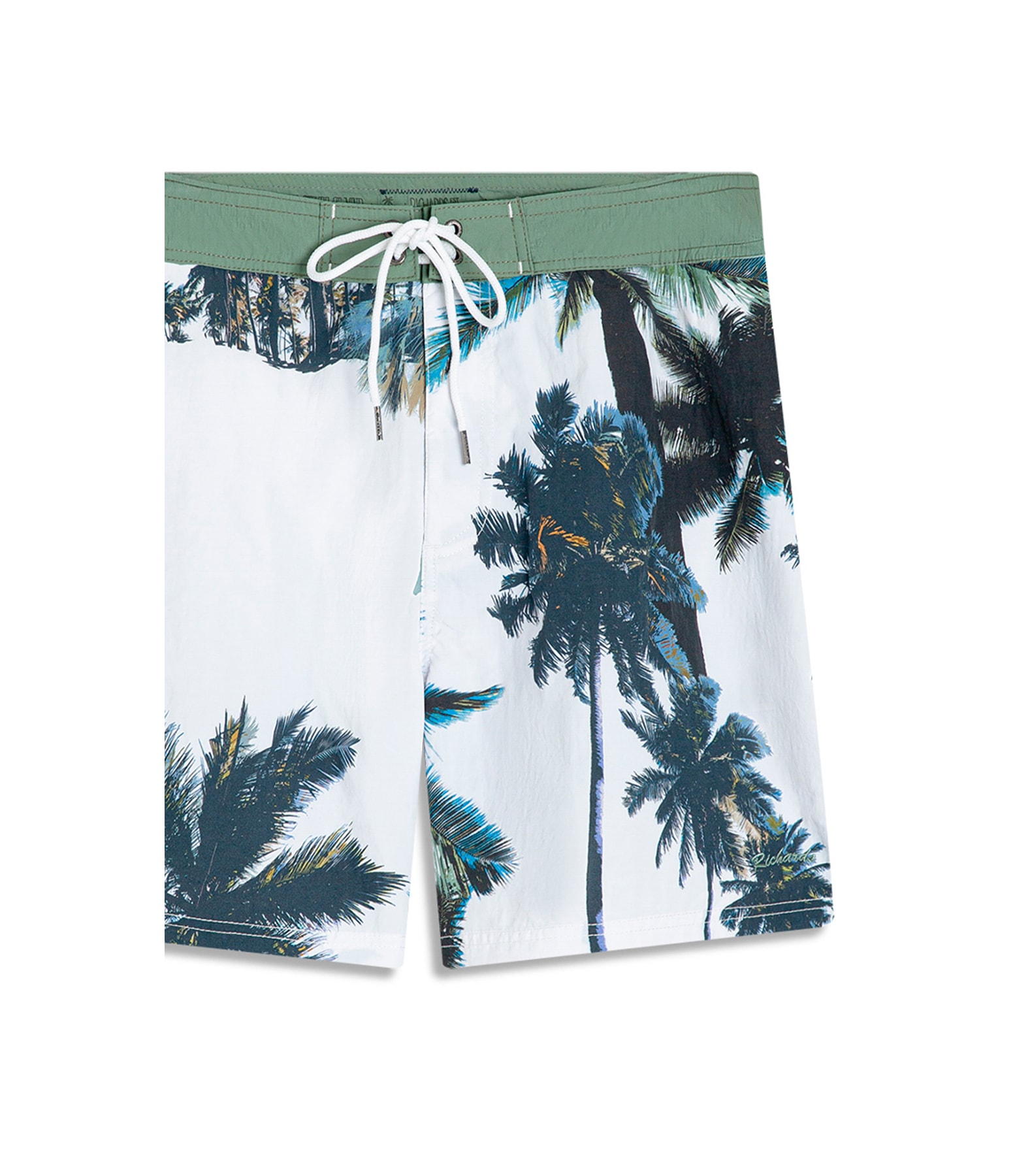 Beach Short Surf Coqueiros Branco