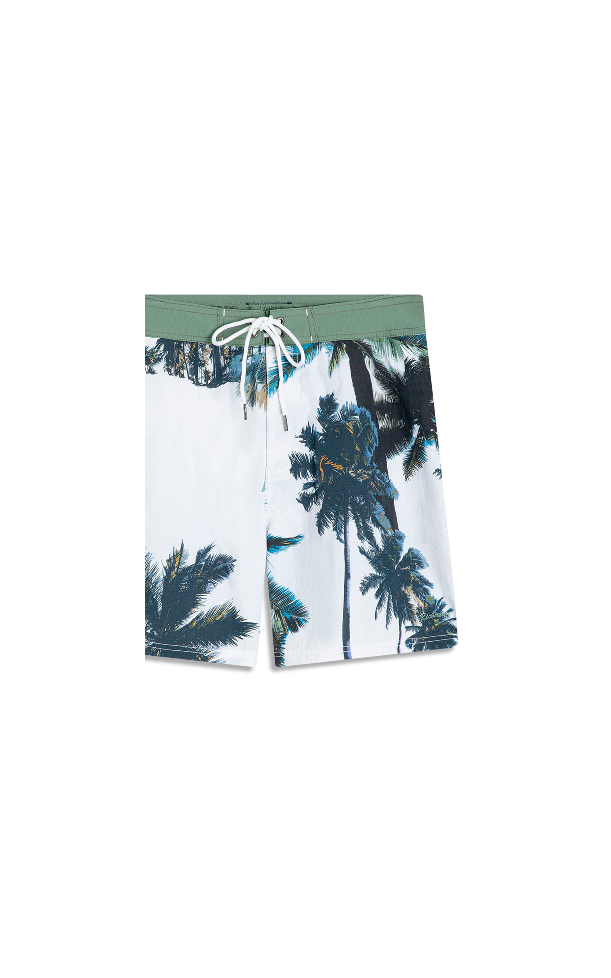 Beach Short Surf Coqueiros Branco