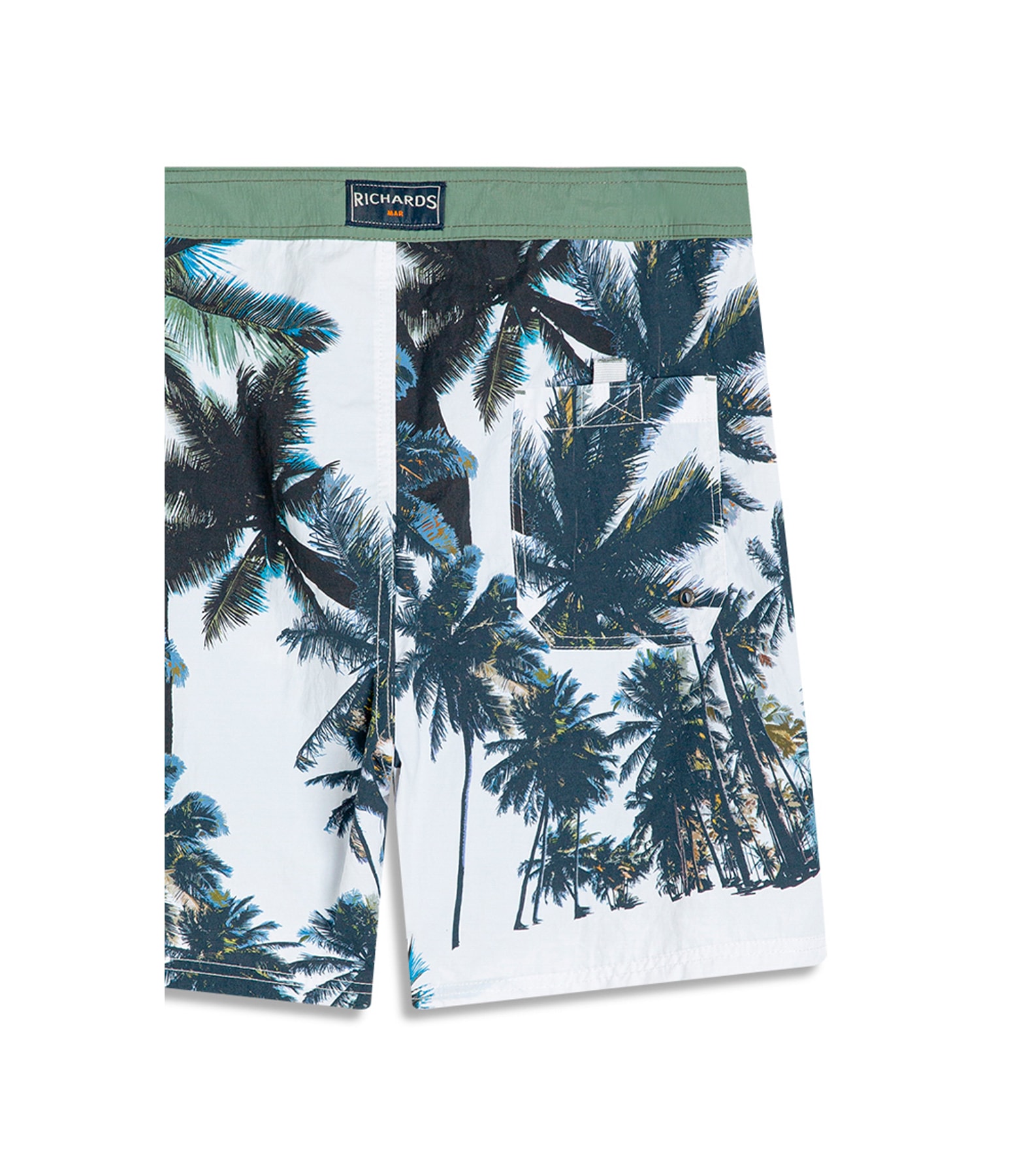 Beach Short Surf Coqueiros Branco