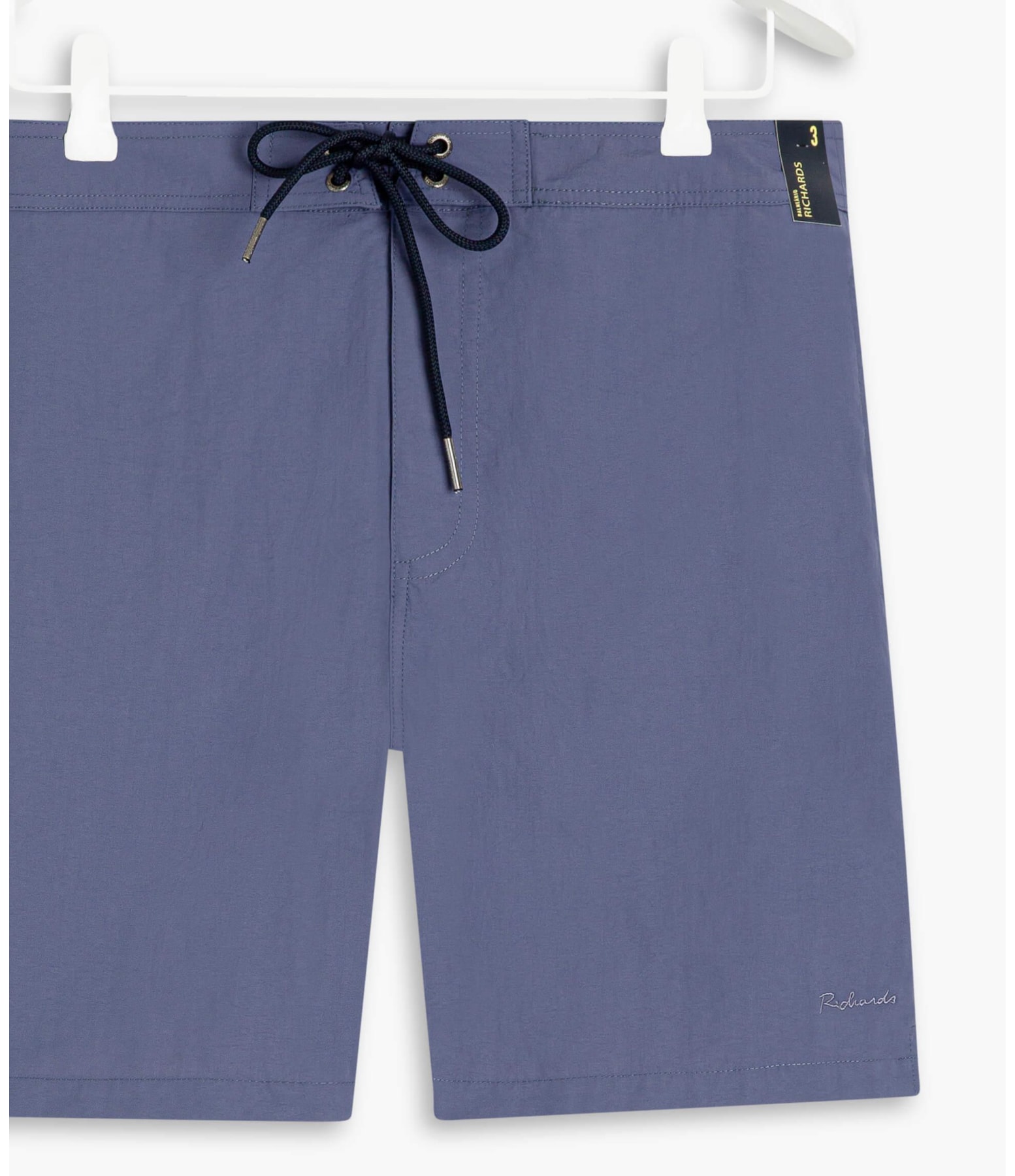 Beach Short Surf Crumpled Azul Jeans