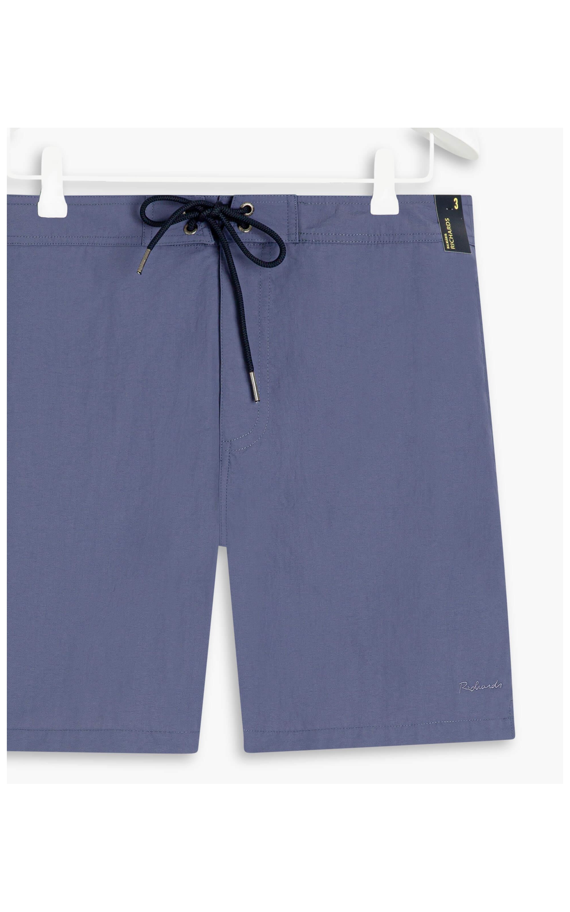 Beach Short Surf Crumpled Azul Jeans