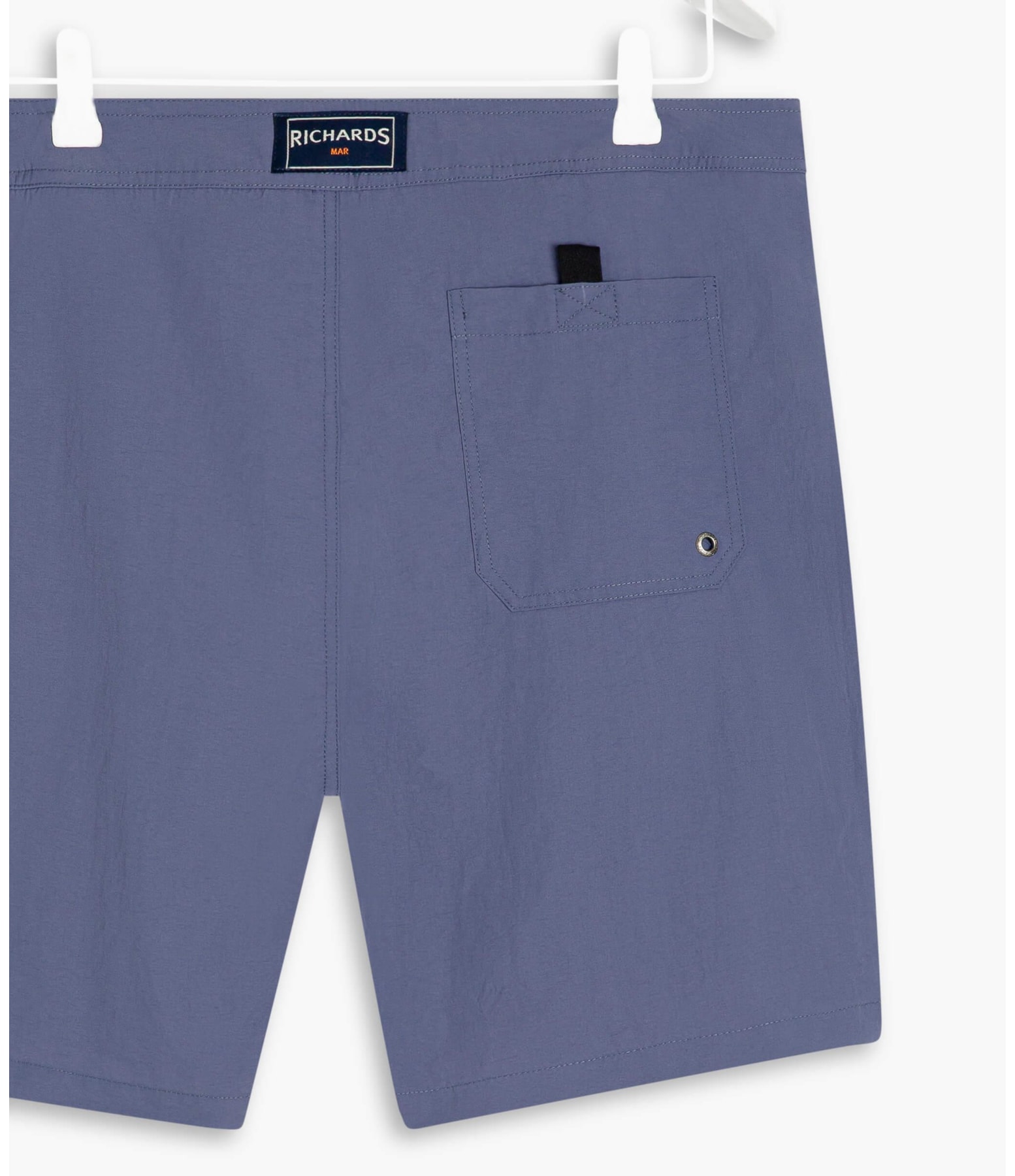 Beach Short Surf Crumpled Azul Jeans