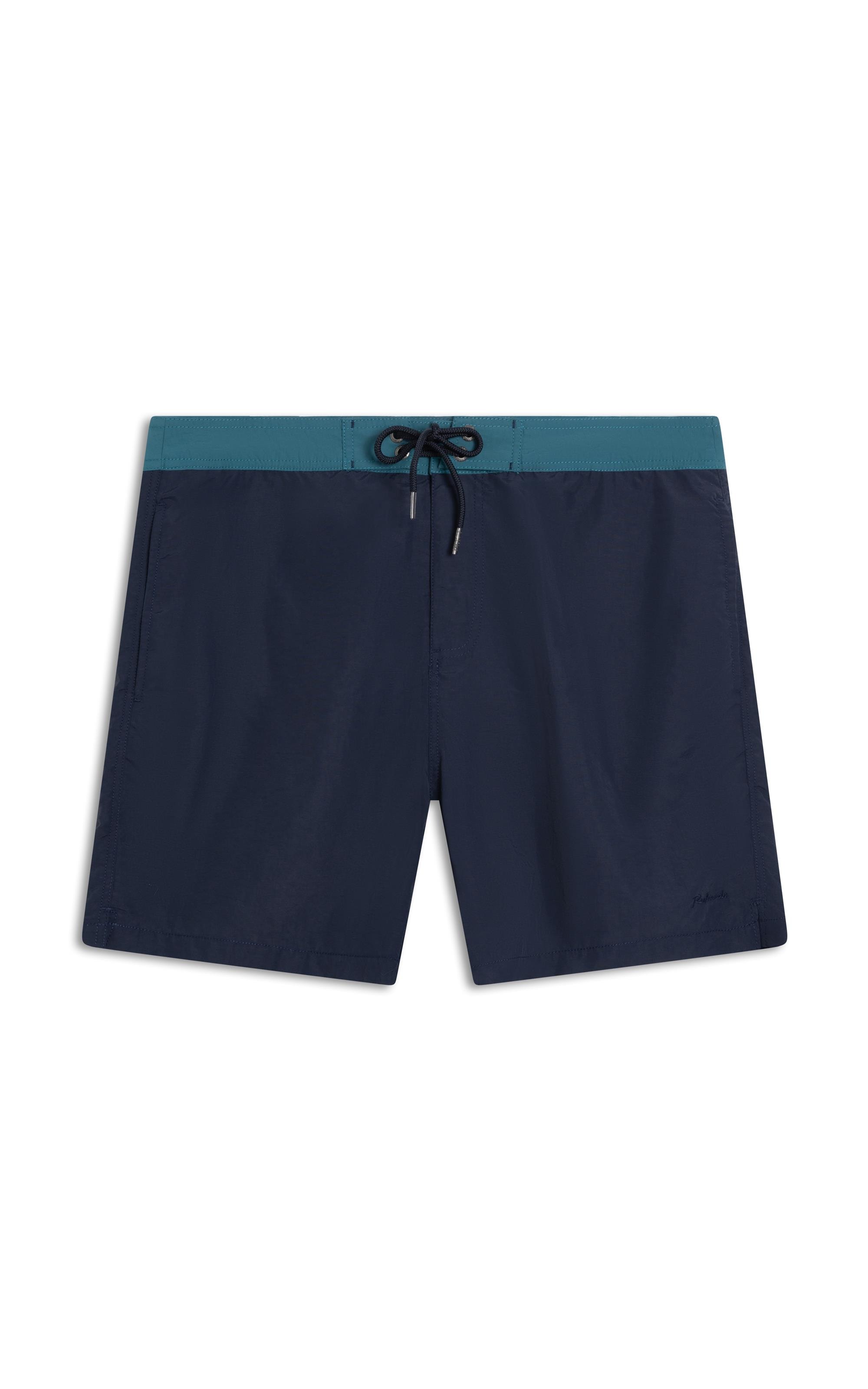 Beach Short Surf Crumpled Dark Navy