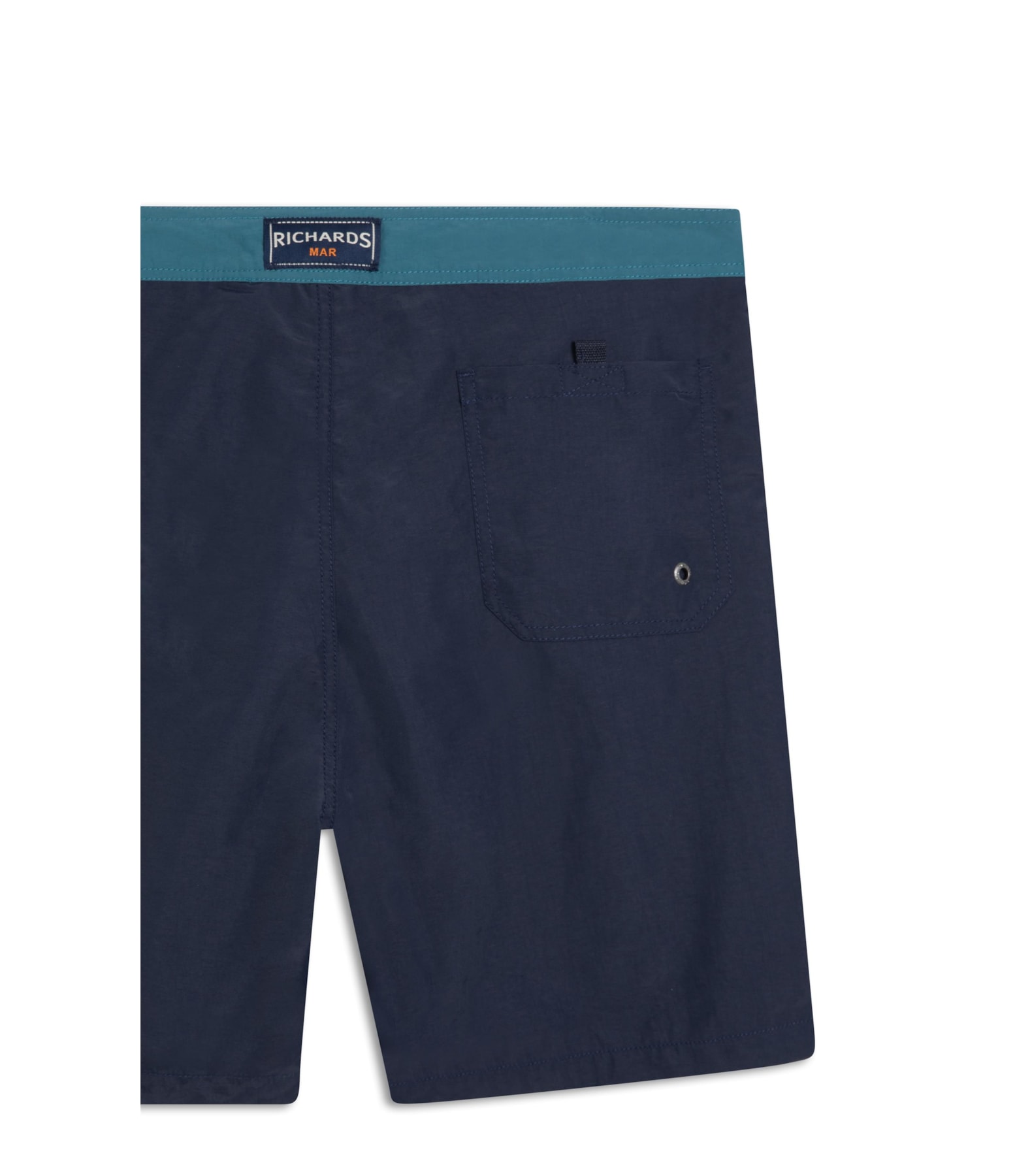 Beach Short Surf Crumpled Dark Navy