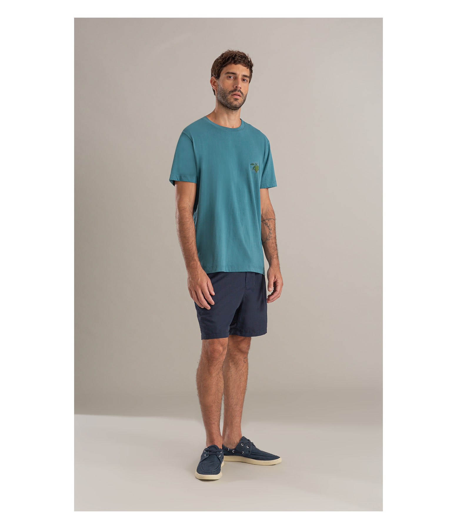 Beach Short Surf Crumpled Dark Navy
