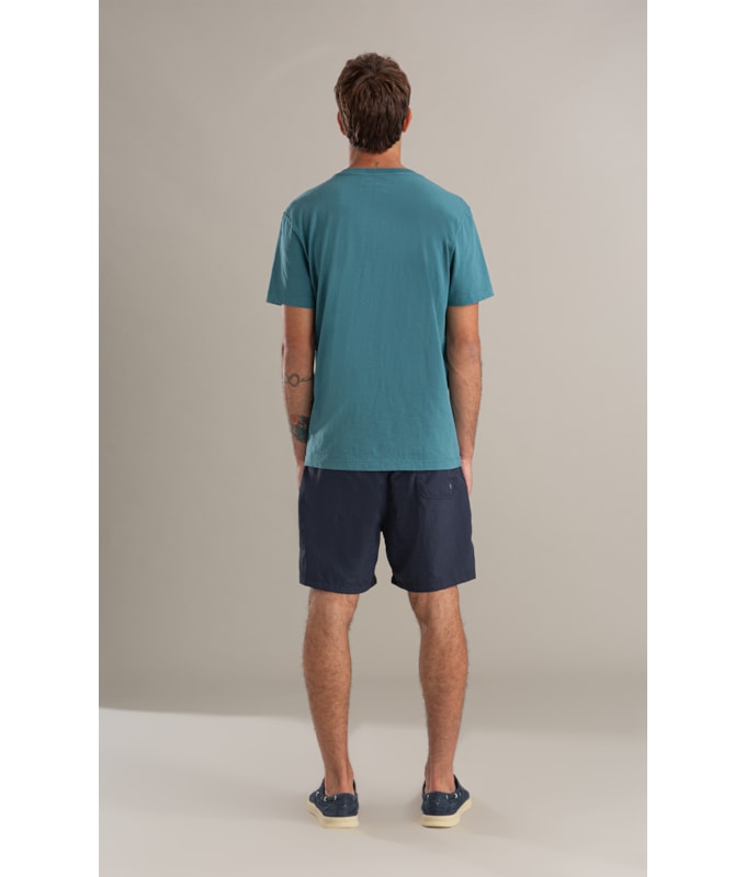 Beach Short Surf Crumpled Dark Navy