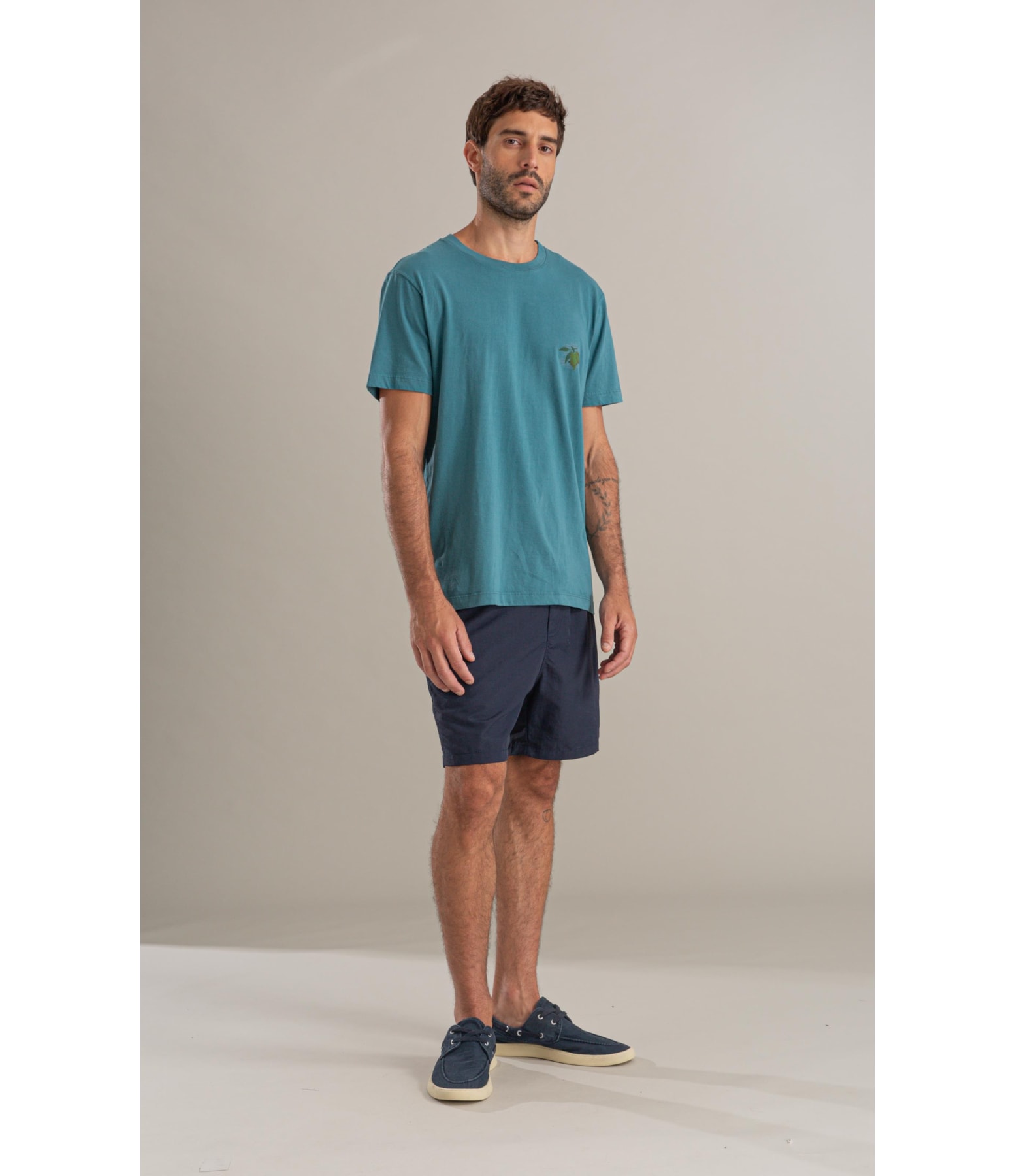 Beach Short Surf Crumpled Dark Navy